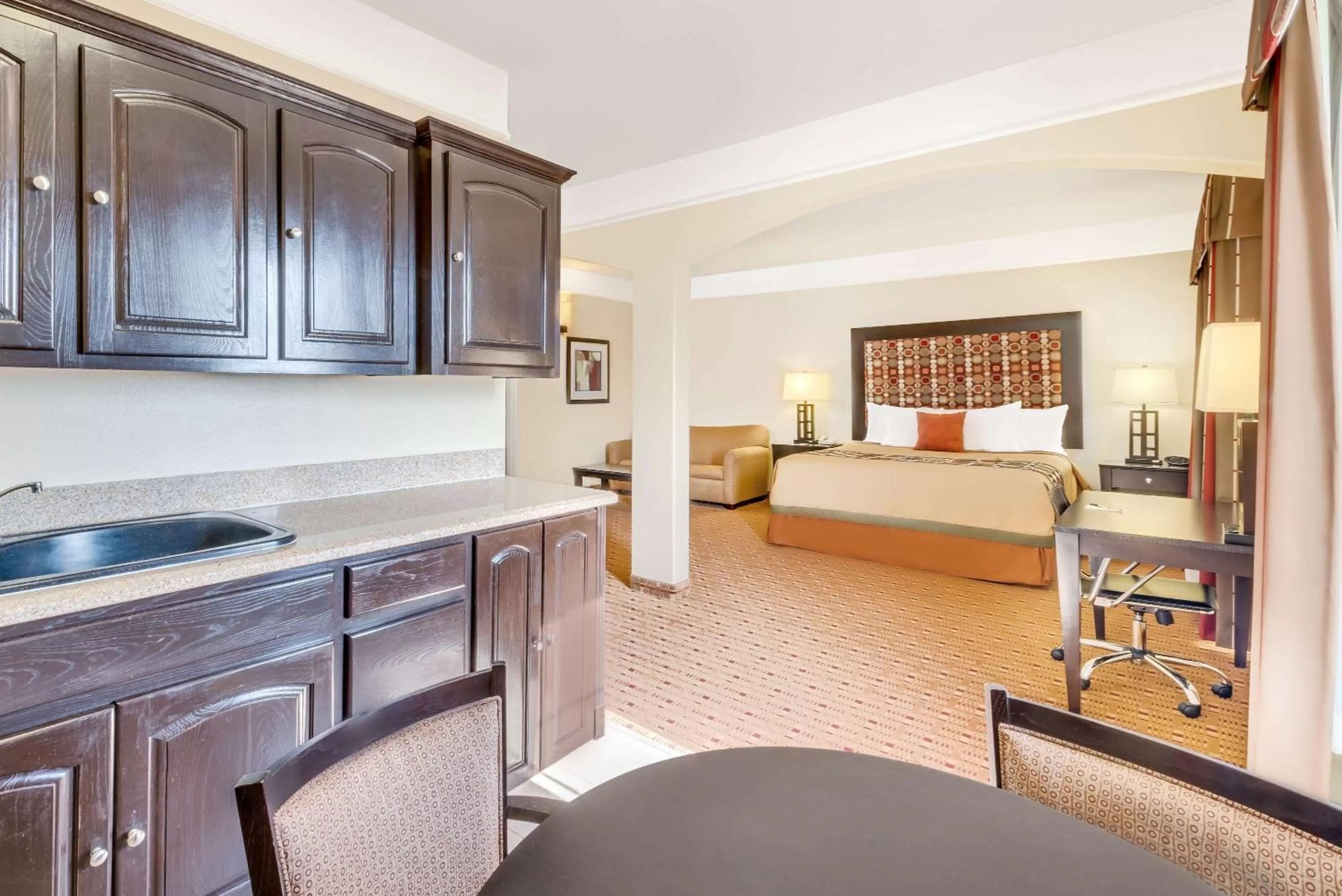 Living room in Super 8 by Wyndham Hidalgo at La Plaza Mall & Mcallen Airport