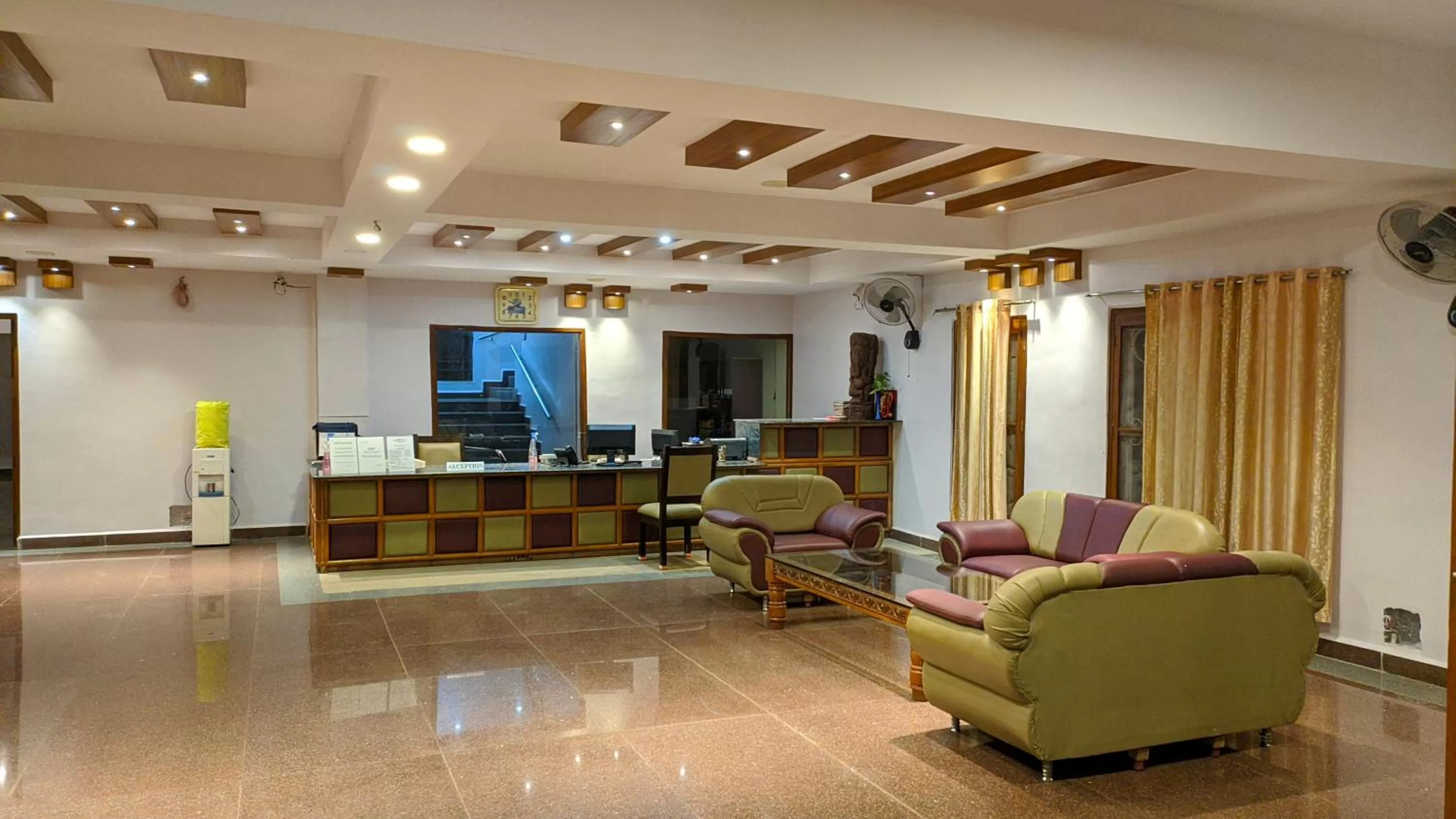 Lobby or reception in Kanthi Resorts Badami