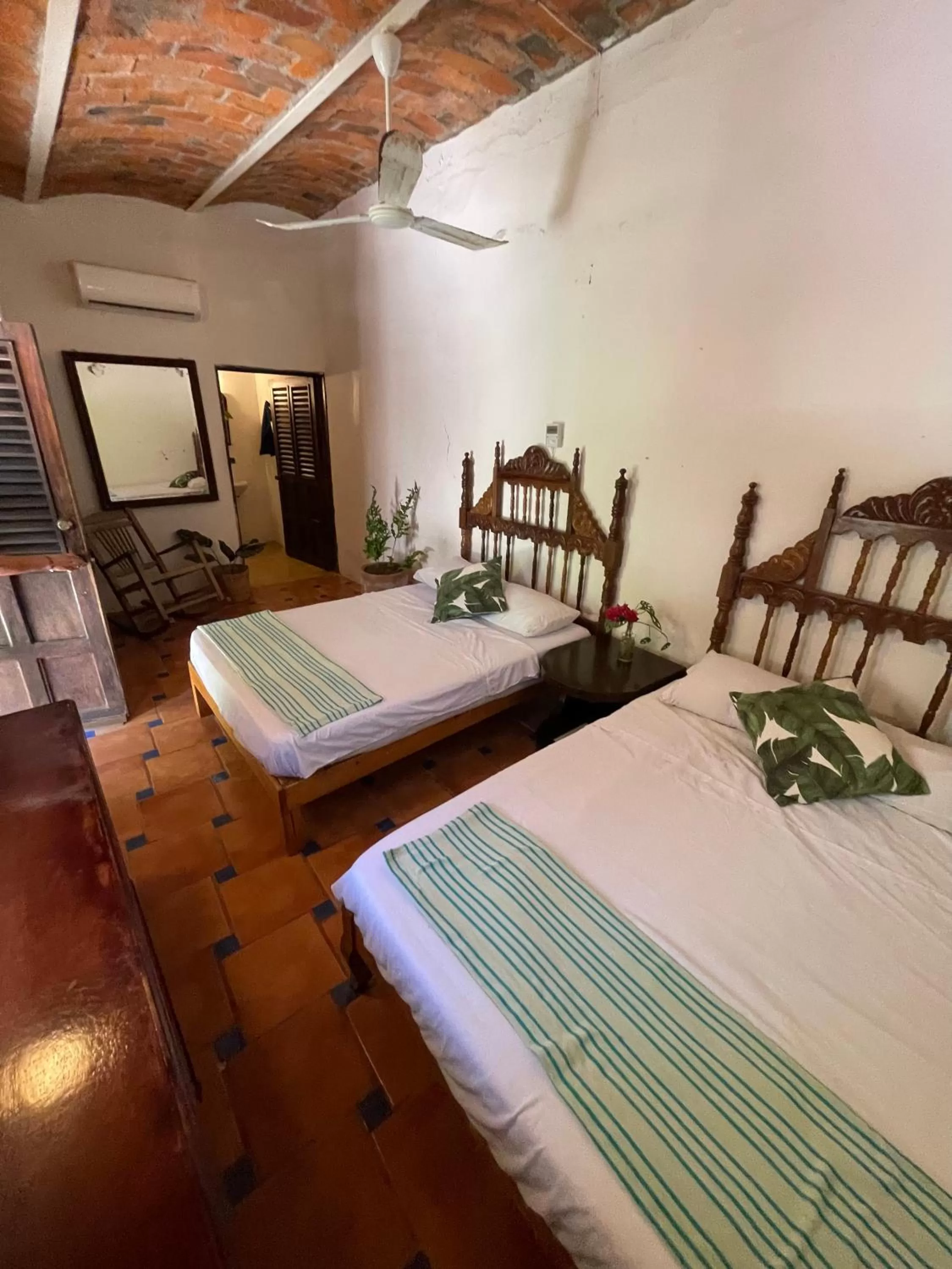 Bed in Hosteria Chata Adults Only