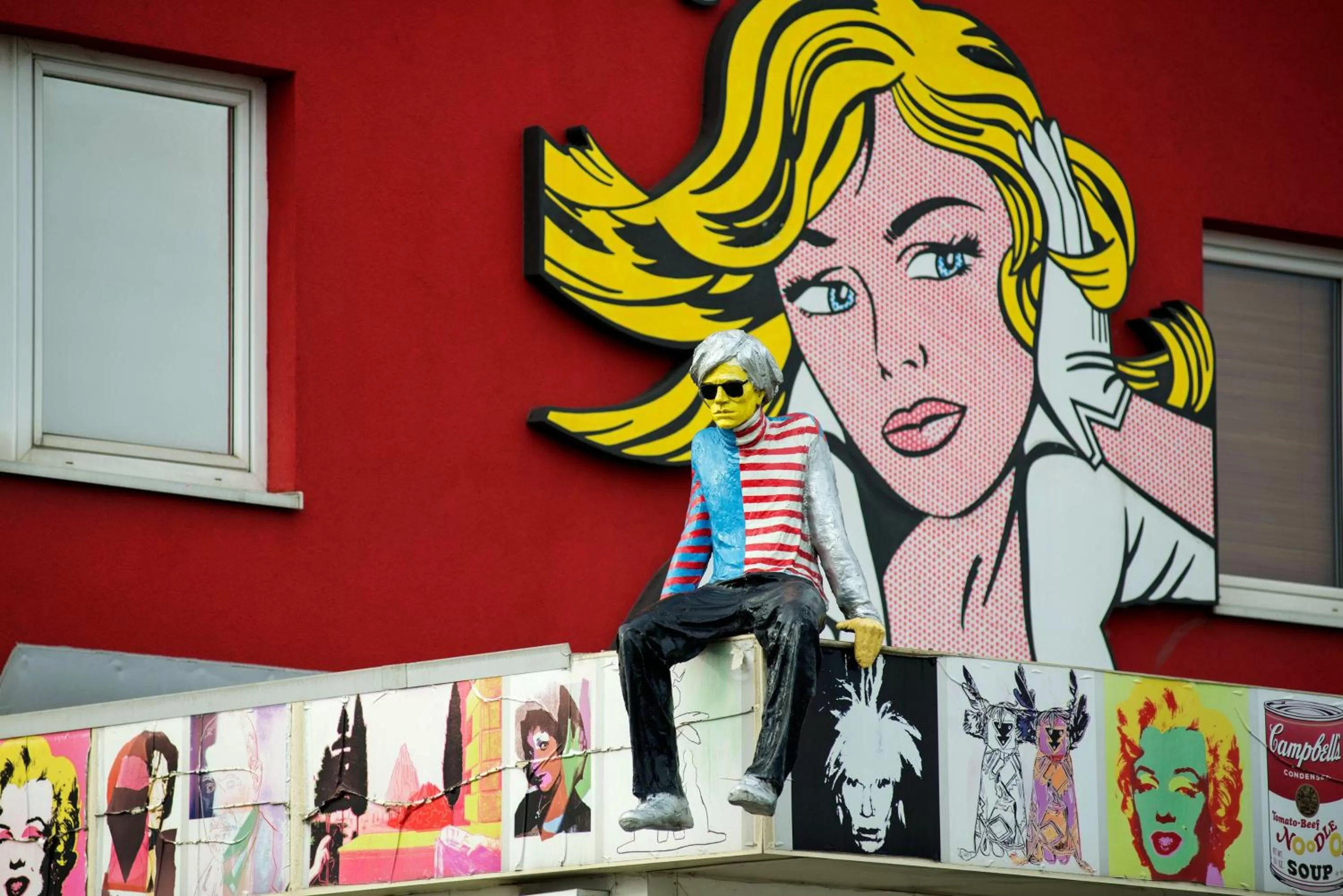 Decorative detail in Hotel Muza