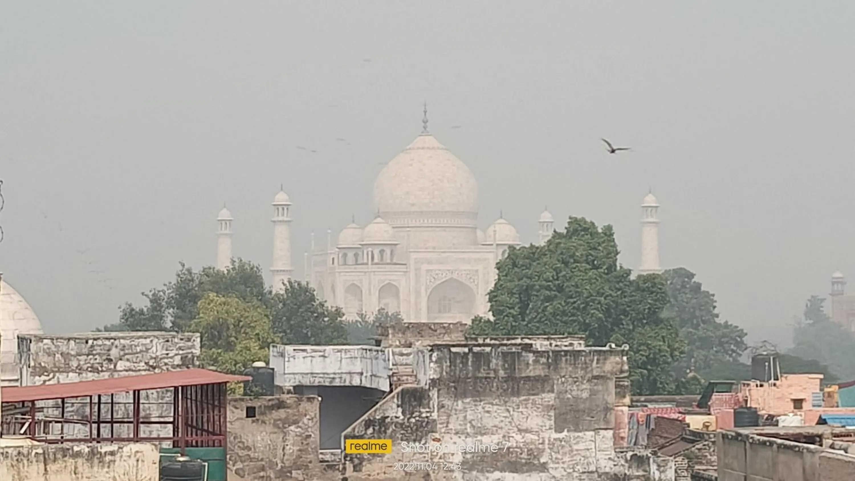 Balcony/Terrace in Hotel Sidhartha Walking Distance From TajMahal