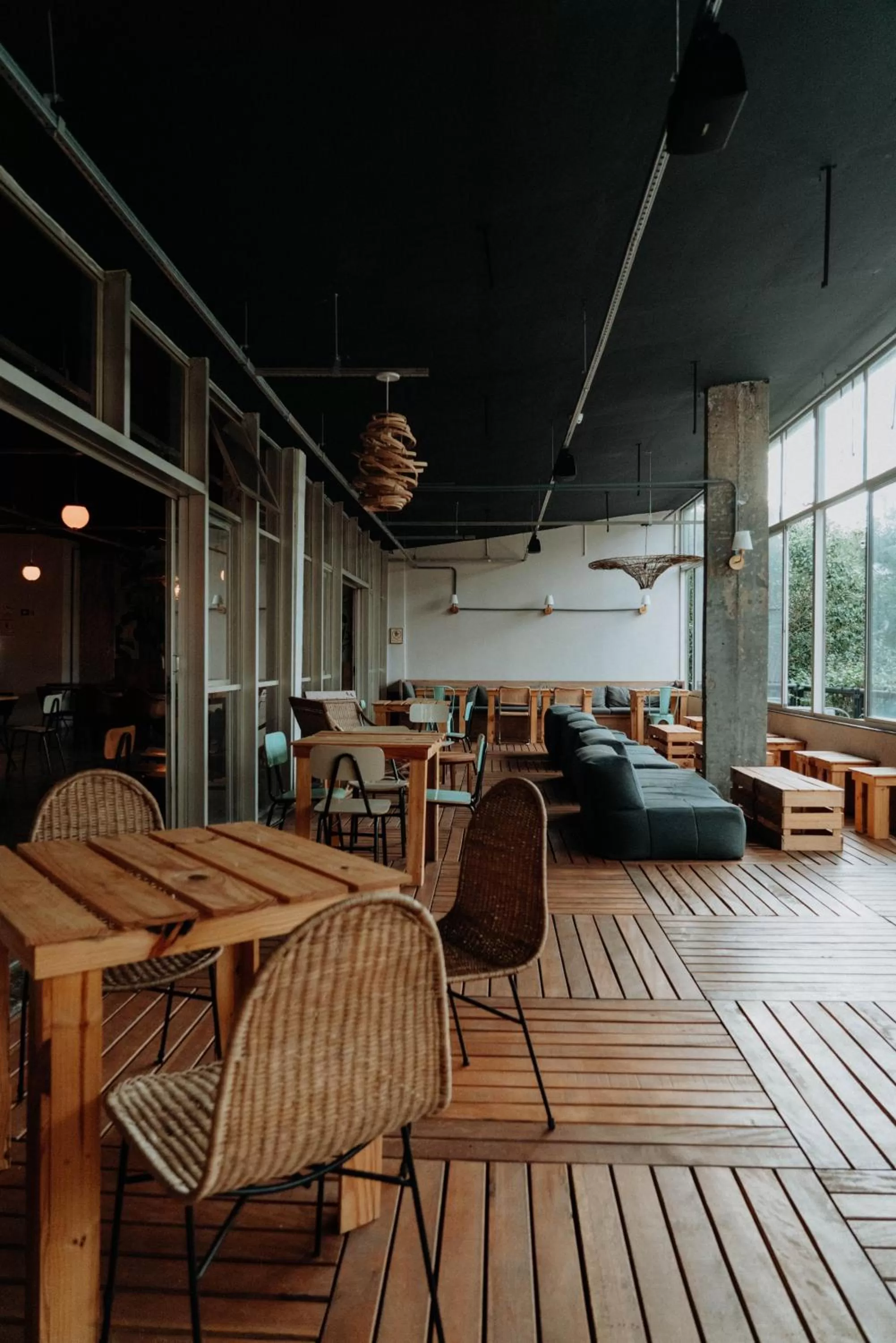 Seating area in Selina Foz