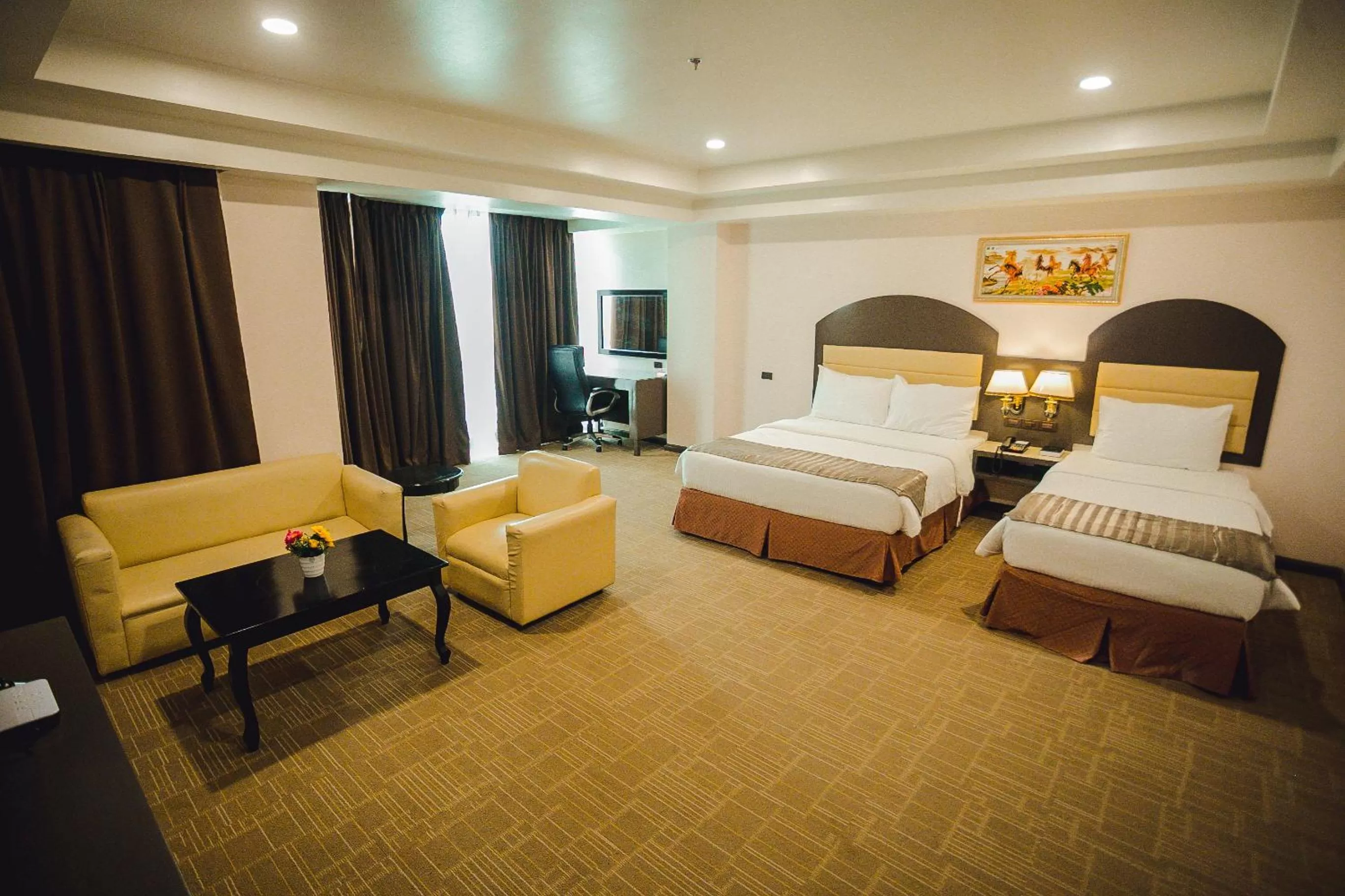 Bed in Butuan Grand Palace Hotel