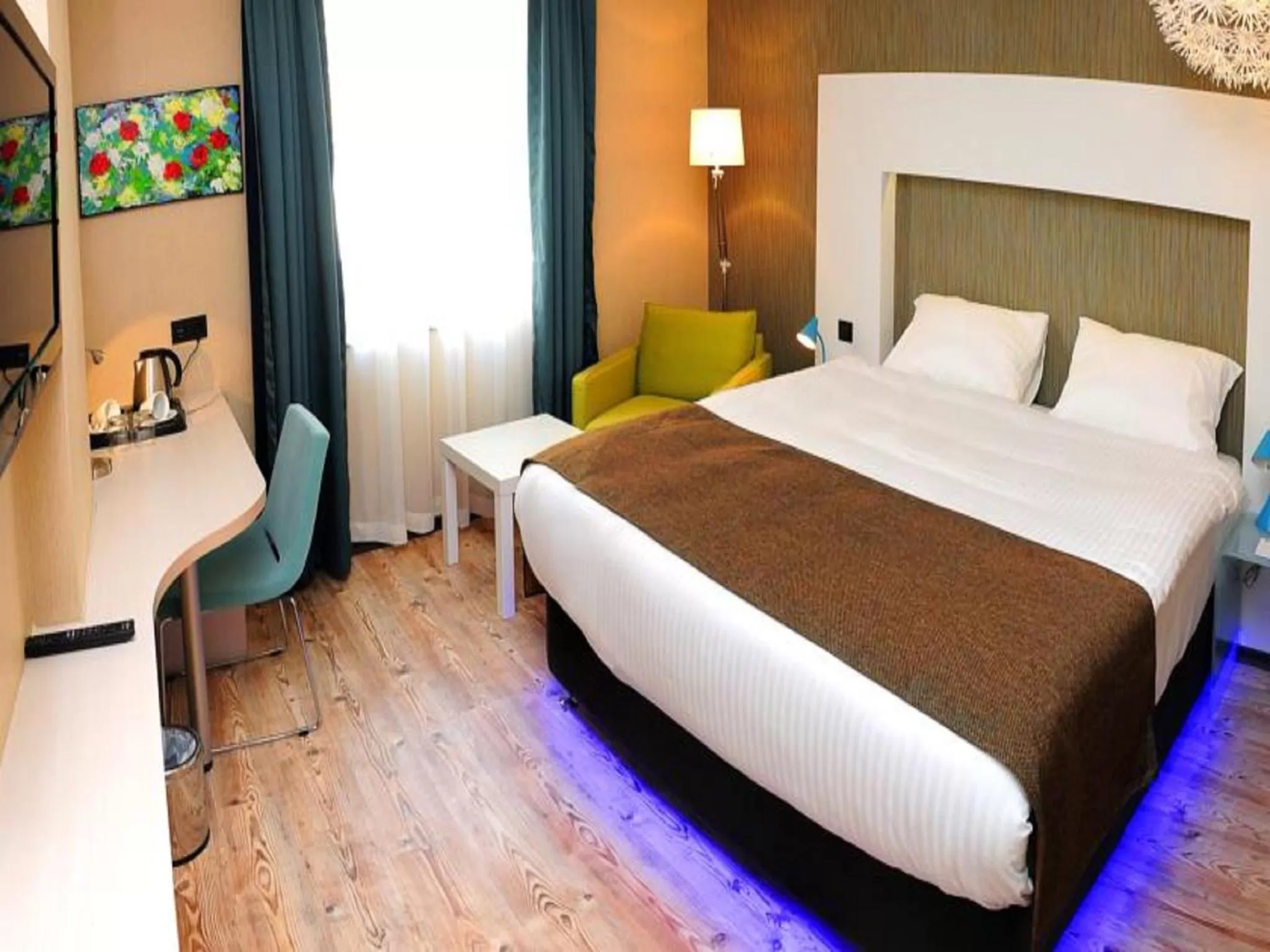 Bed in Tempo Hotel 4Levent