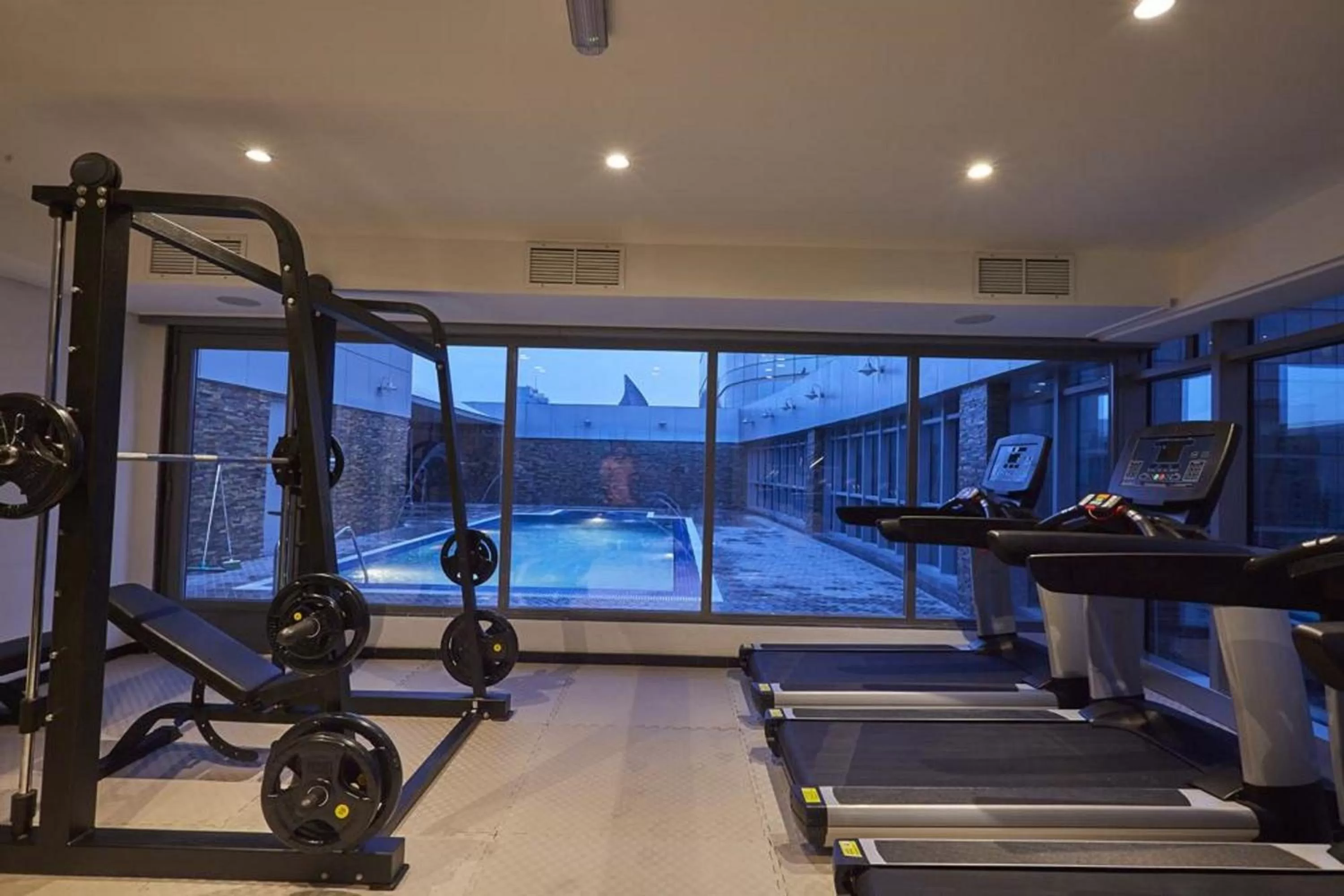 Fitness centre/facilities in AlHamra Hotel Kuwait