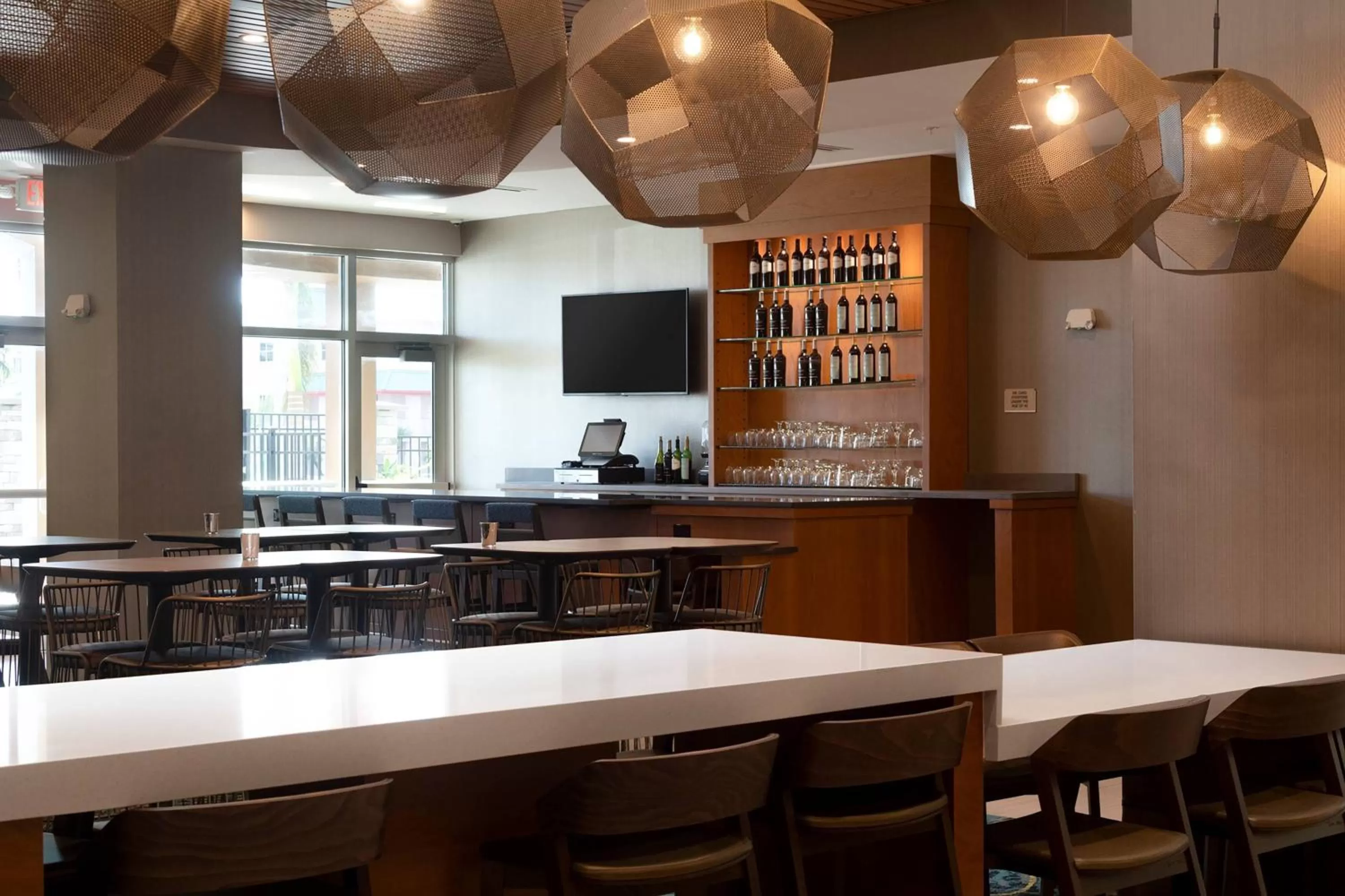 Lounge or bar in SpringHill Suites by Marriott Cape Canaveral Cocoa Beach