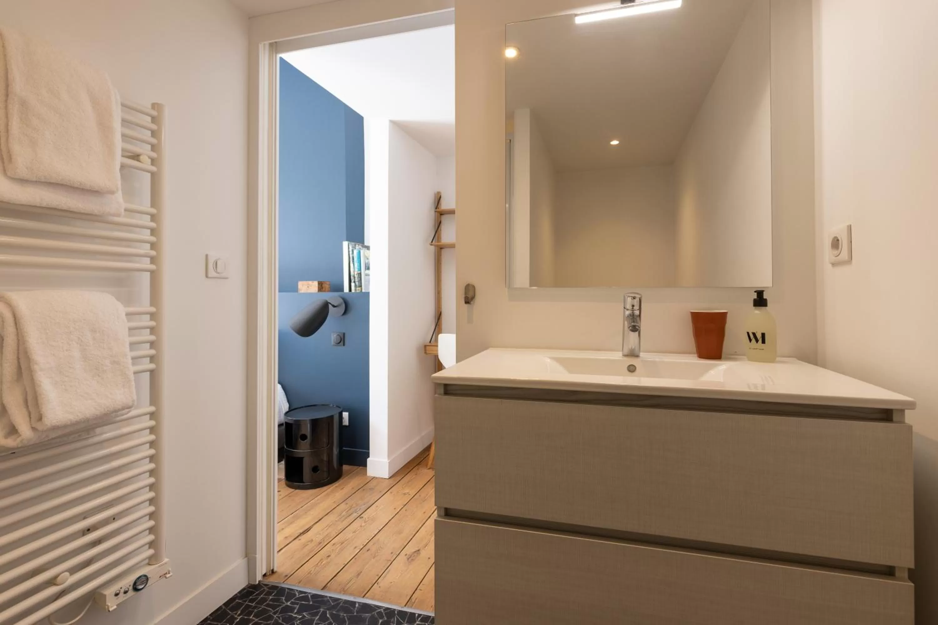 Bathroom in Les Séraphines - Bed & Breakfast