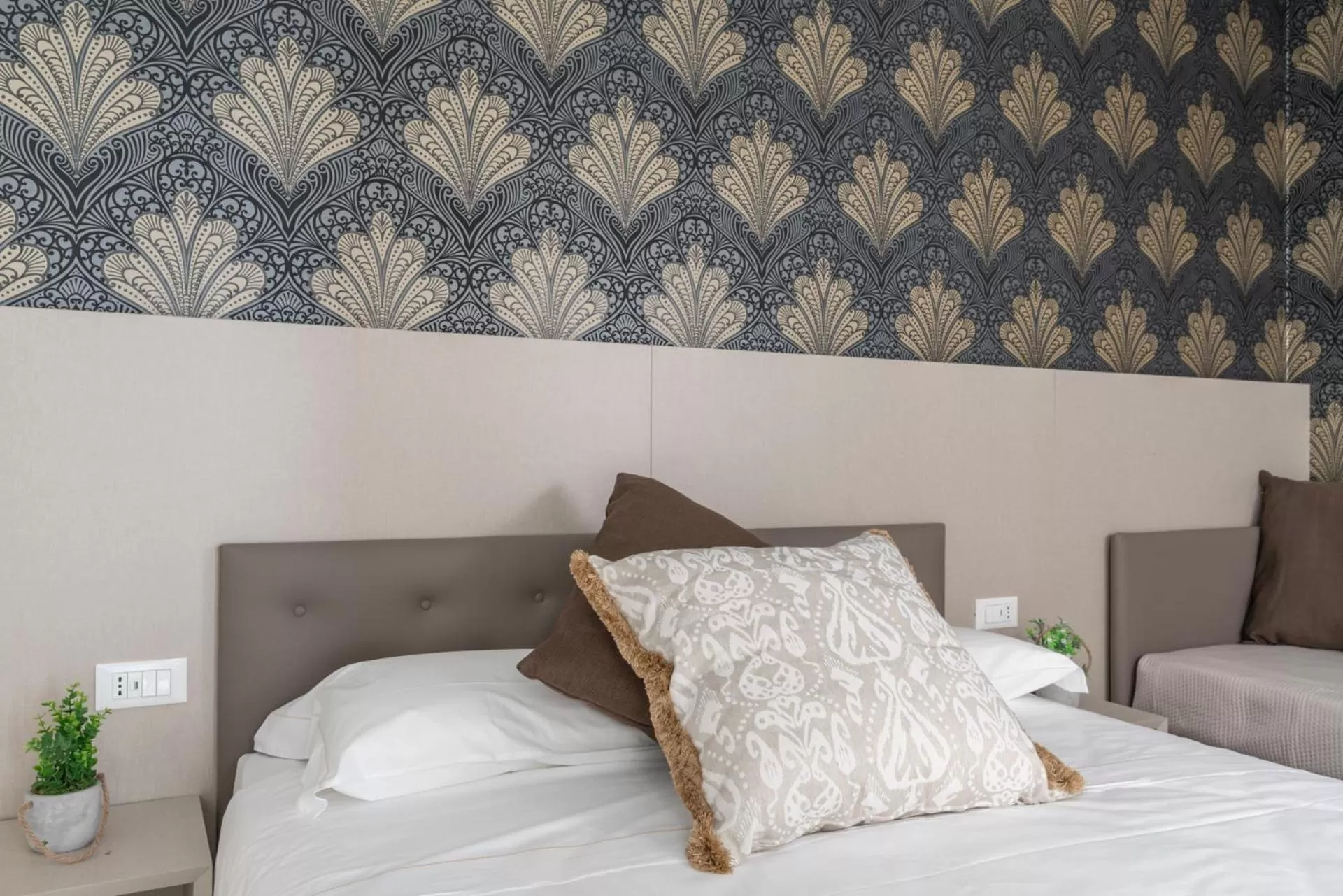 Bedroom, Bed in Hotel Grifoni