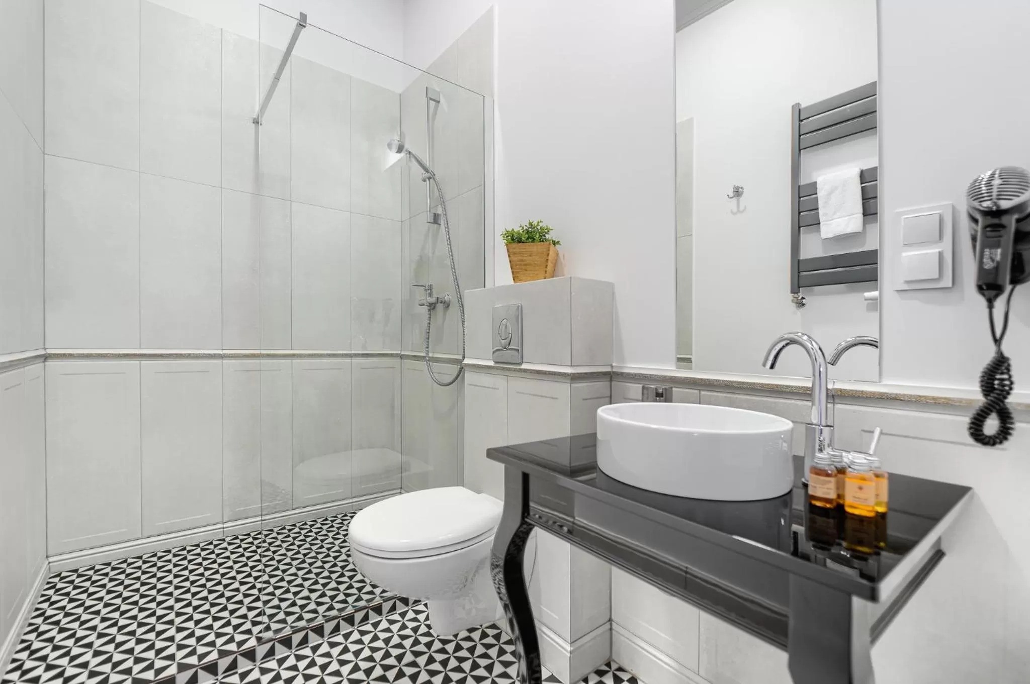 Shower in Aparthotel 1899