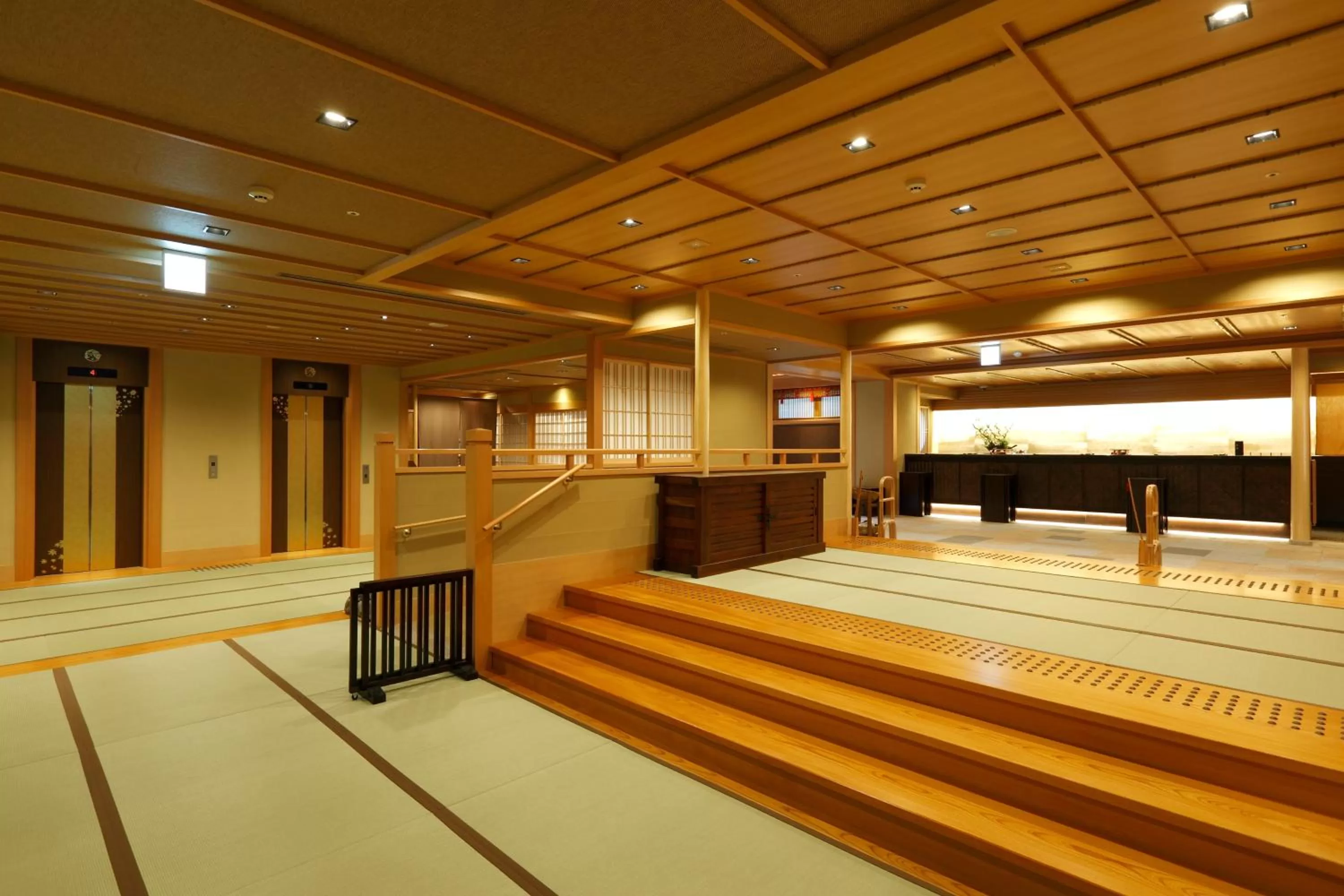 Lobby or reception in Kadensho, Arashiyama Onsen, Kyoto - Kyoritsu Resort