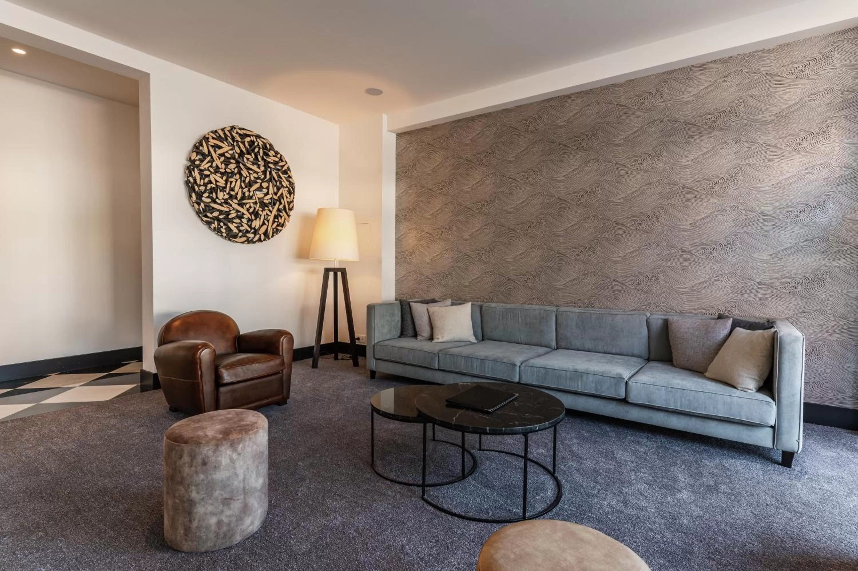 Lobby or reception in Hotel Le Bois De Bruges