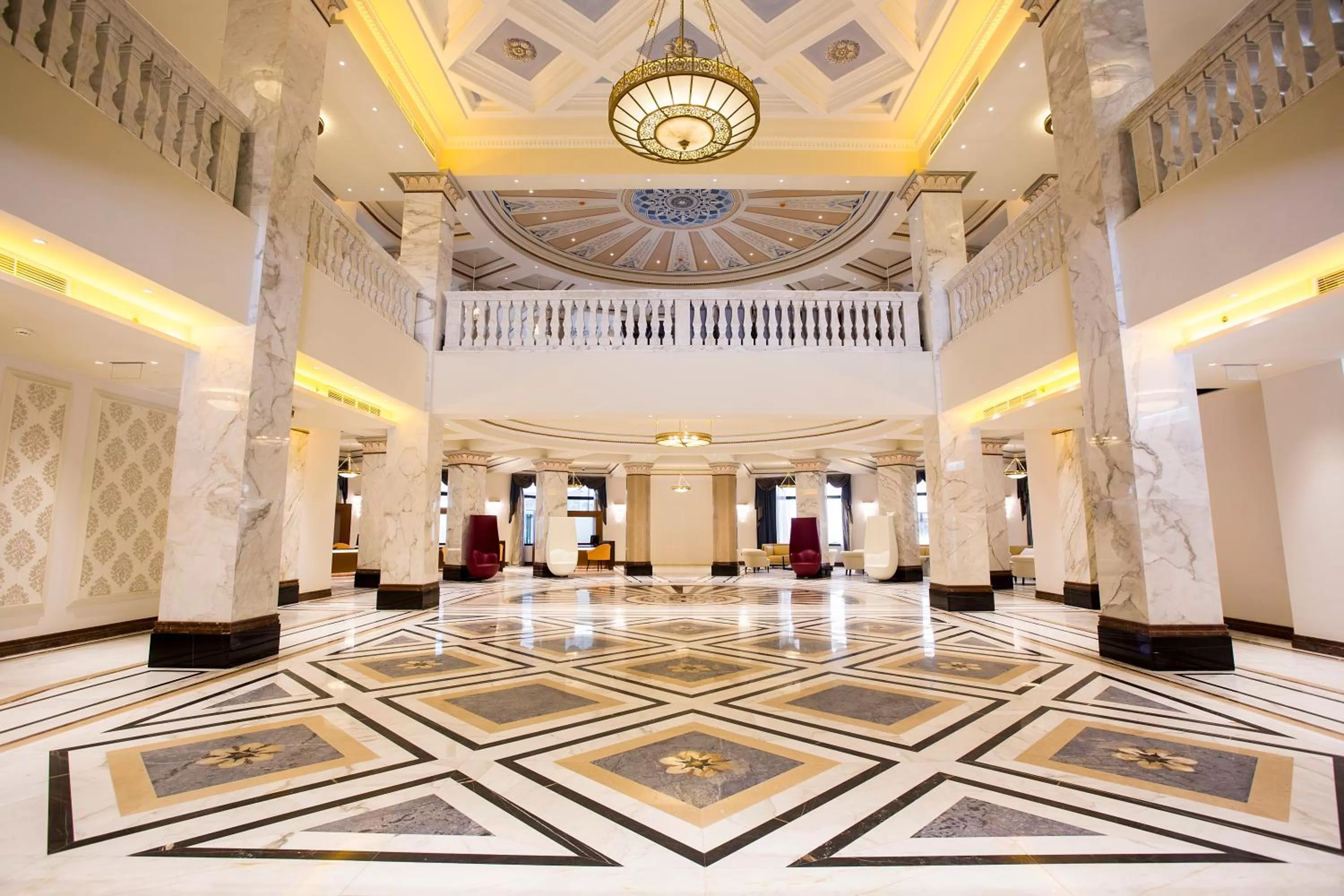 Lobby or reception in The Biltmore Tbilisi Hotel