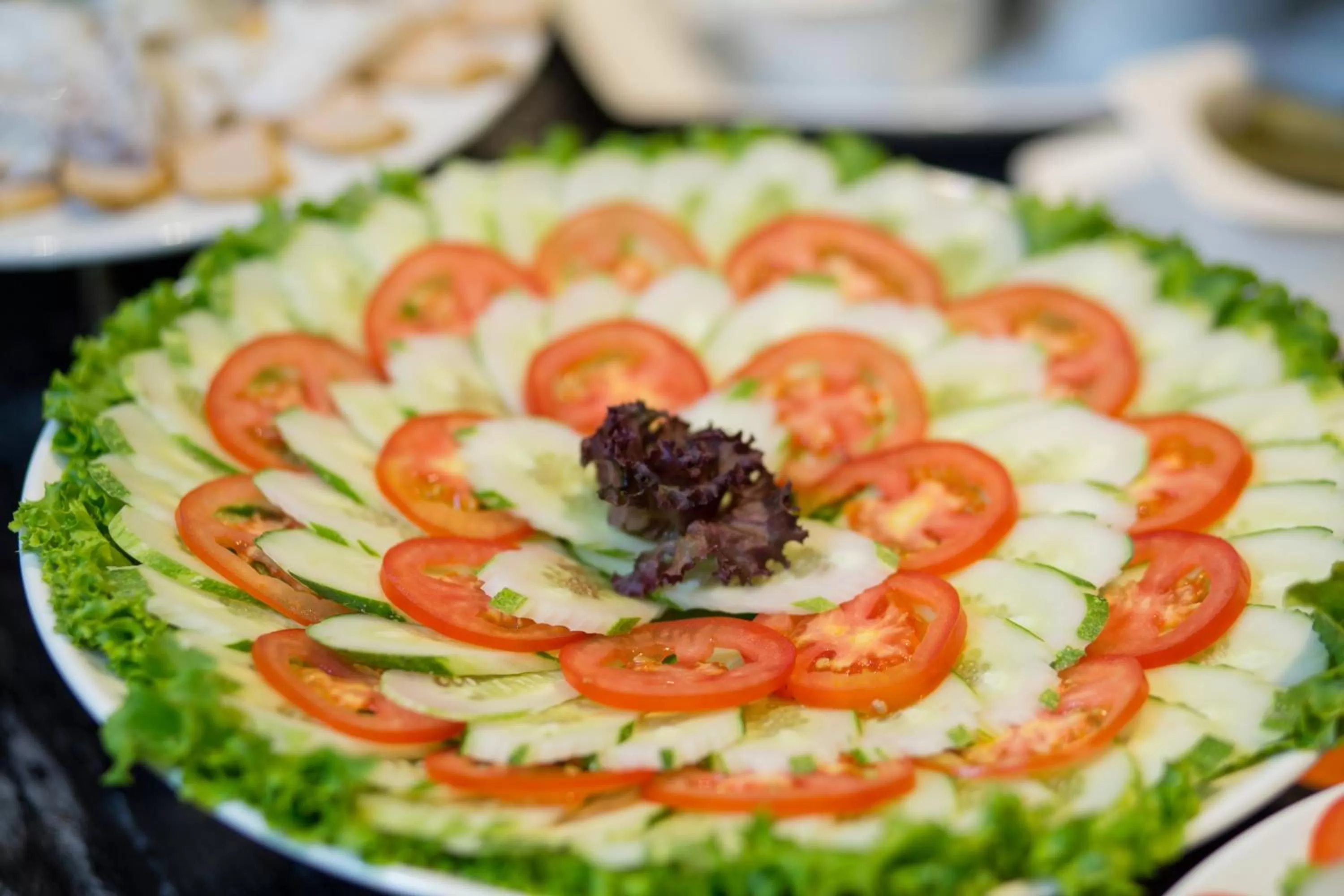 Buffet breakfast in Canary Hotel