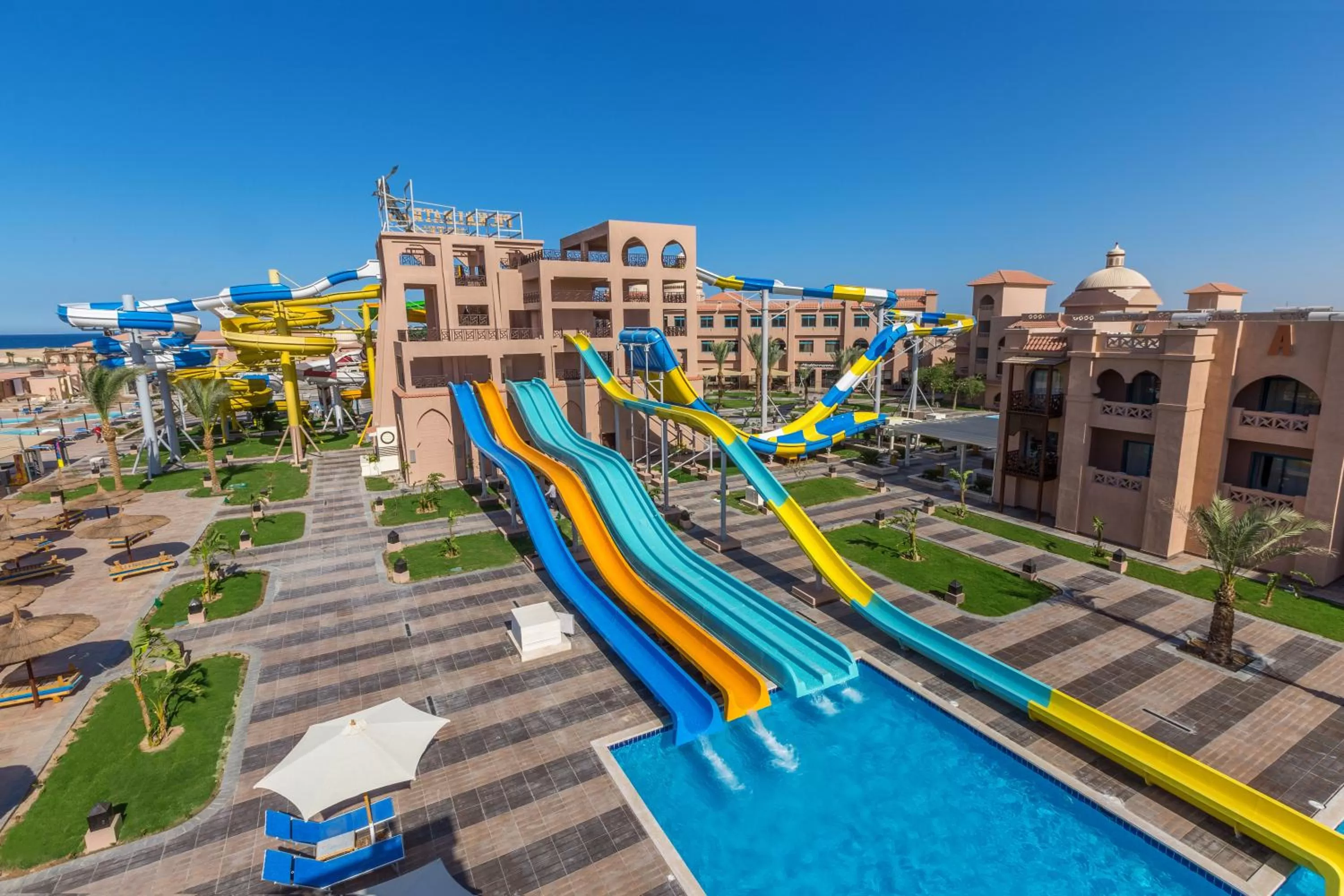 Aqua park in Pickalbatros Aqua Vista Resort - Hurghada