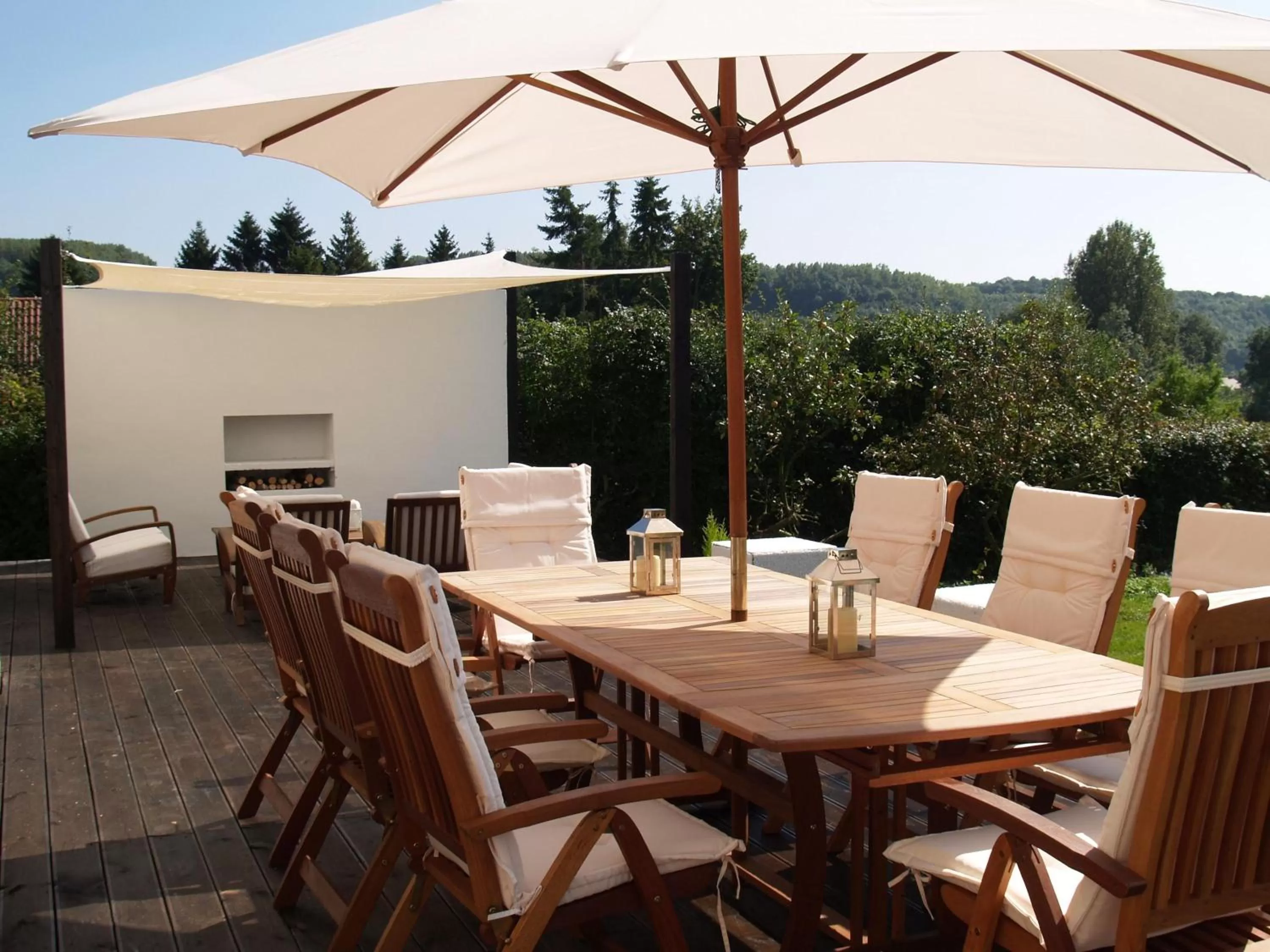 Garden in Maison De Plumes