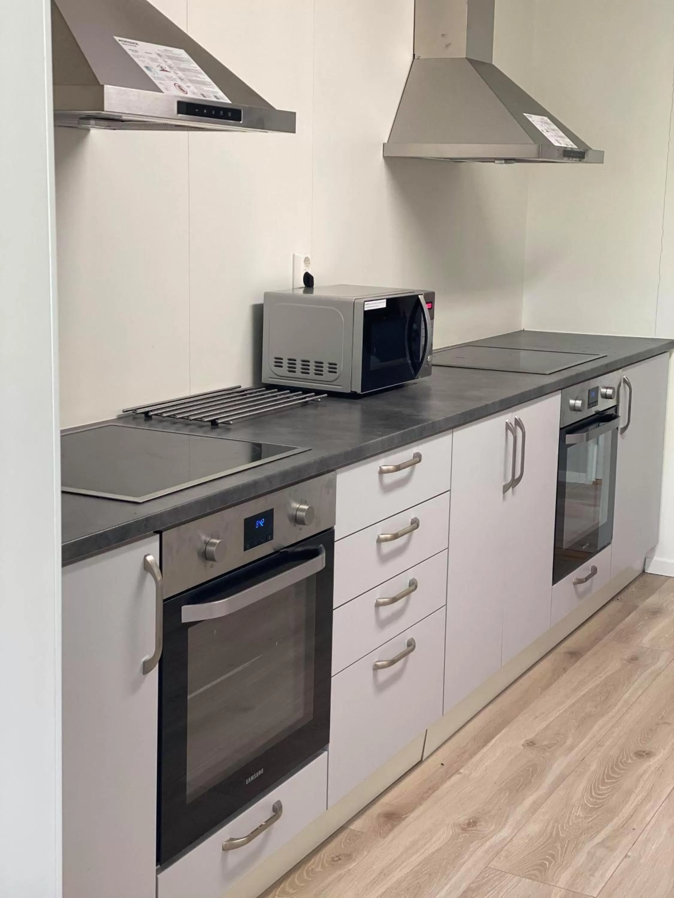 Kitchen/Kitchenette in Mosjøen Overnatting, Finnskoggata 20