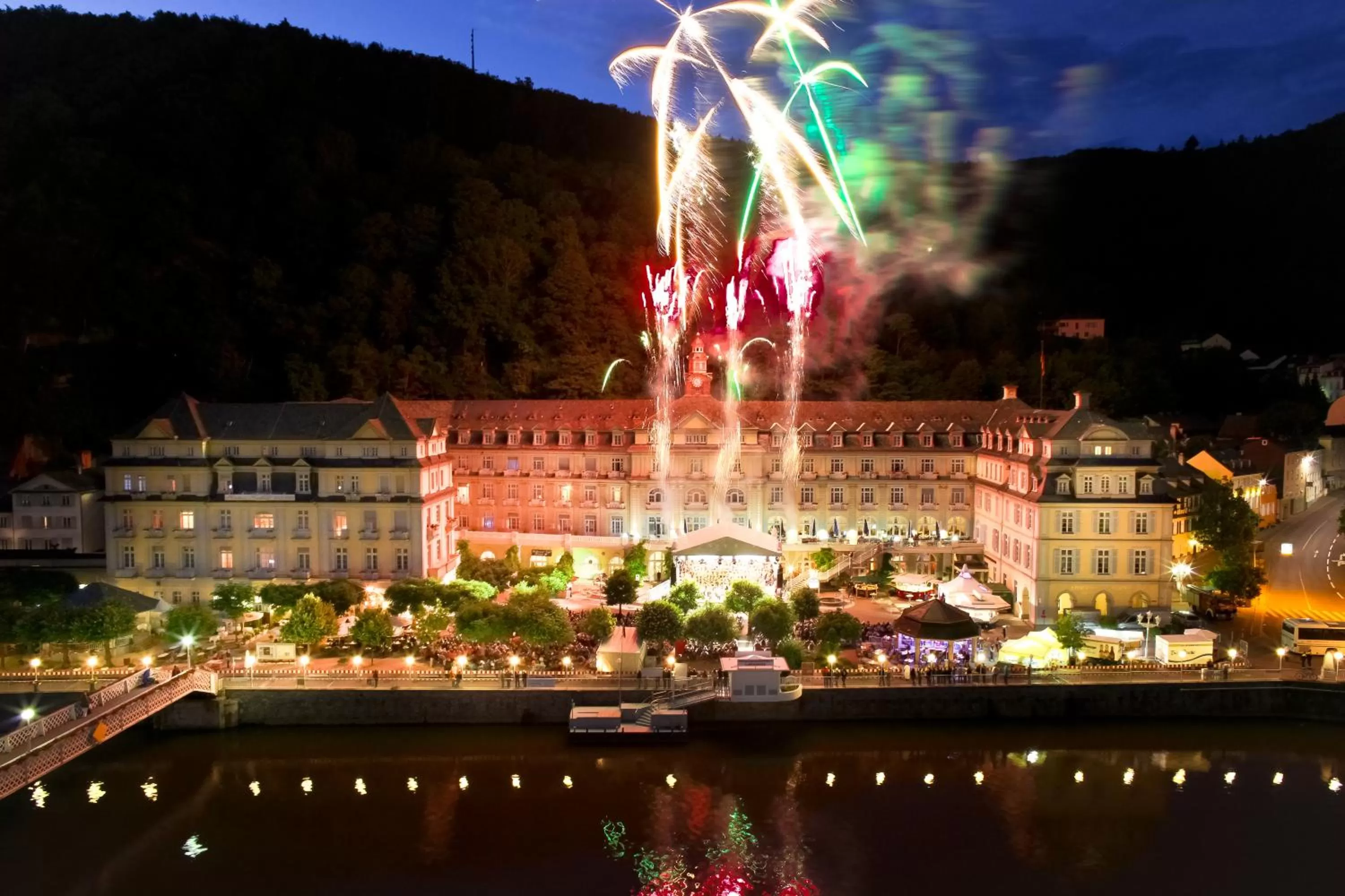 Bird's eye view in Häcker's Hotel