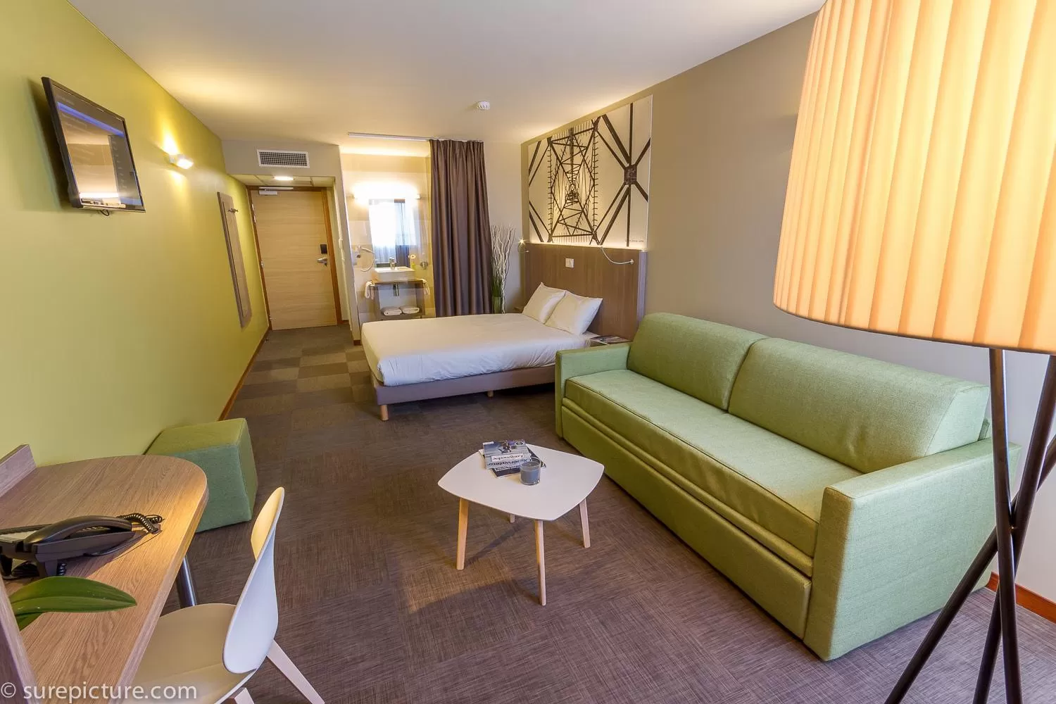 Bed in The Originals City, Hôtel Ecoparc, Montpellier Est