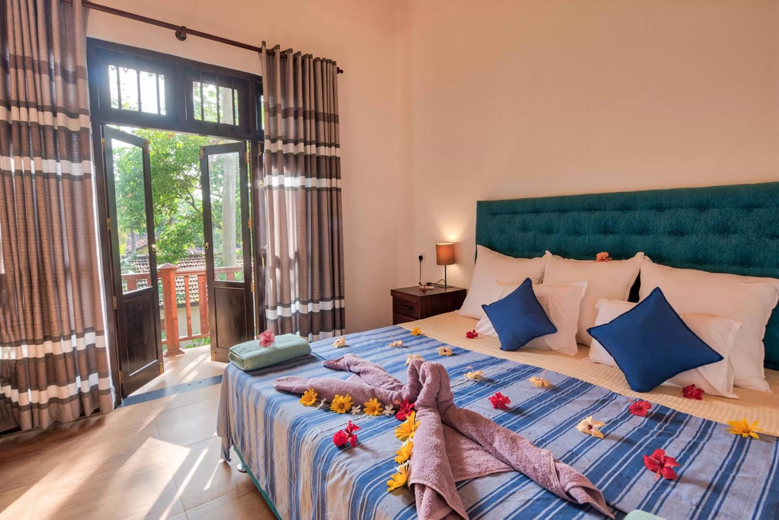 Bed in Ashiyana Hotel