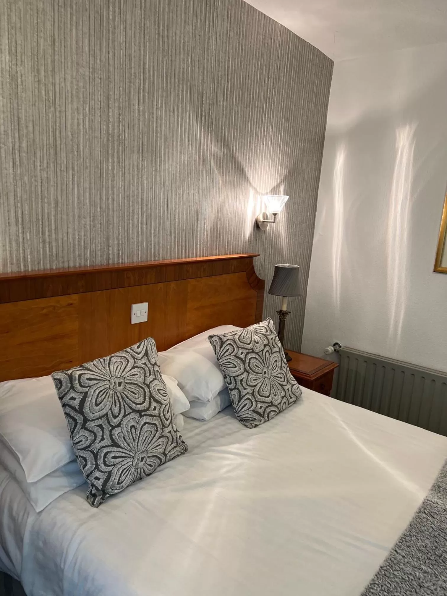 Bed in The Chainbridge Hotel