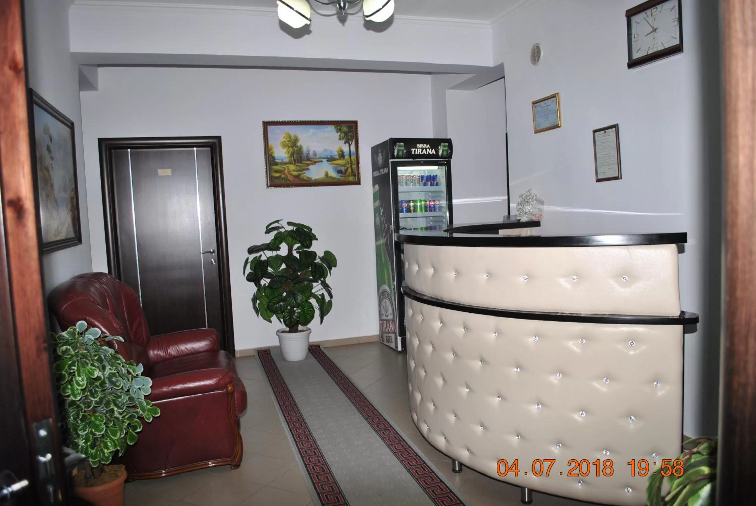 Lobby or reception in Hotel Freskia