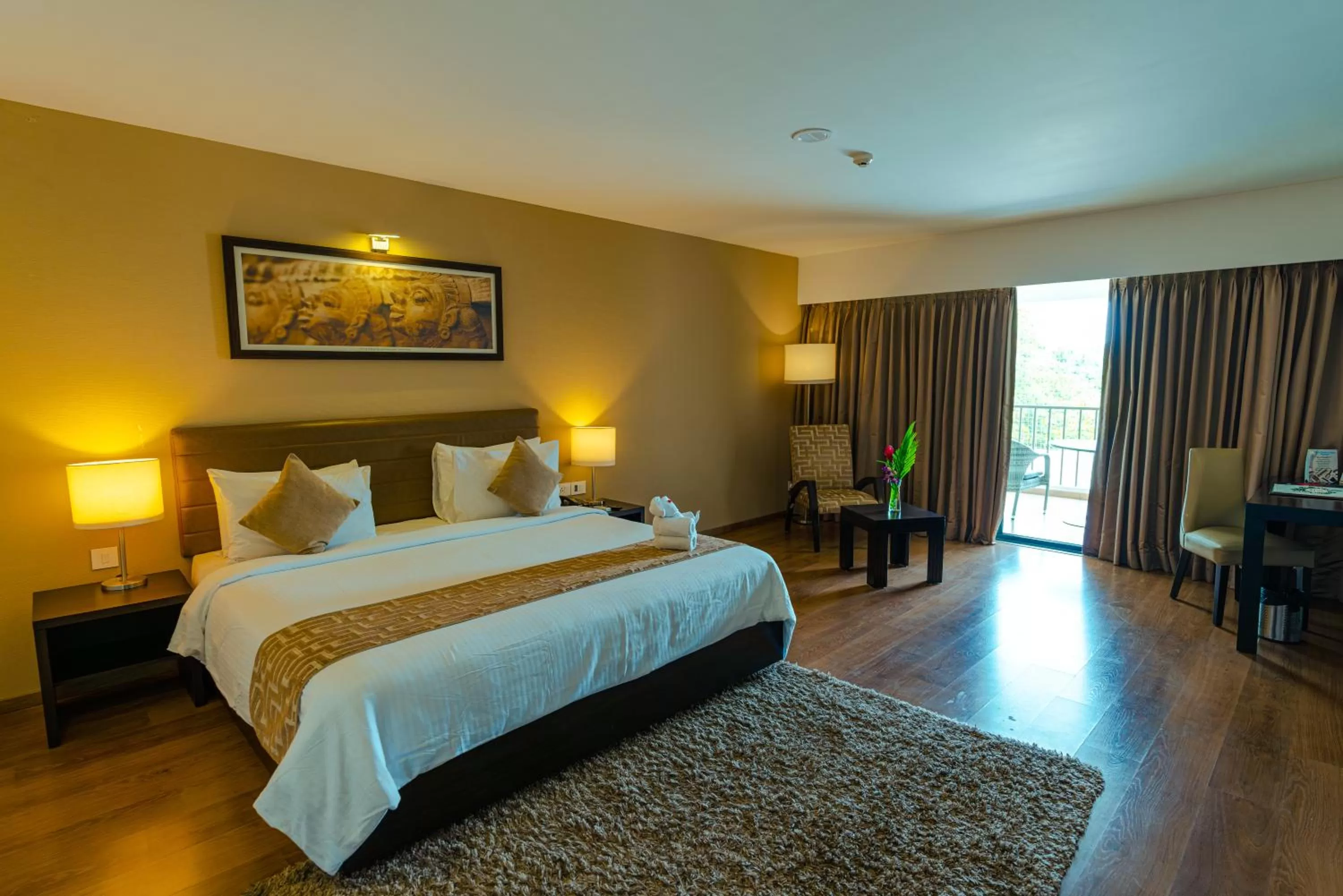 Bedroom, Bed in Signature Club Resort