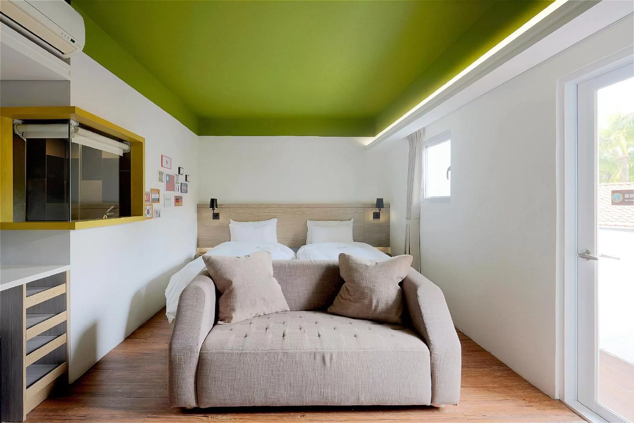 Bed in Papersun Hotel