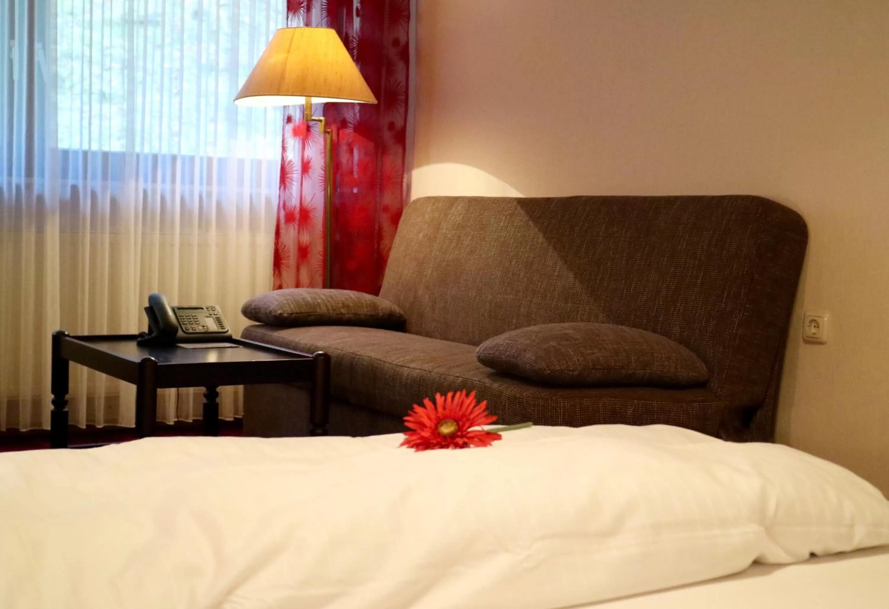 Bed in Hotel Restaurant Paradeismühle