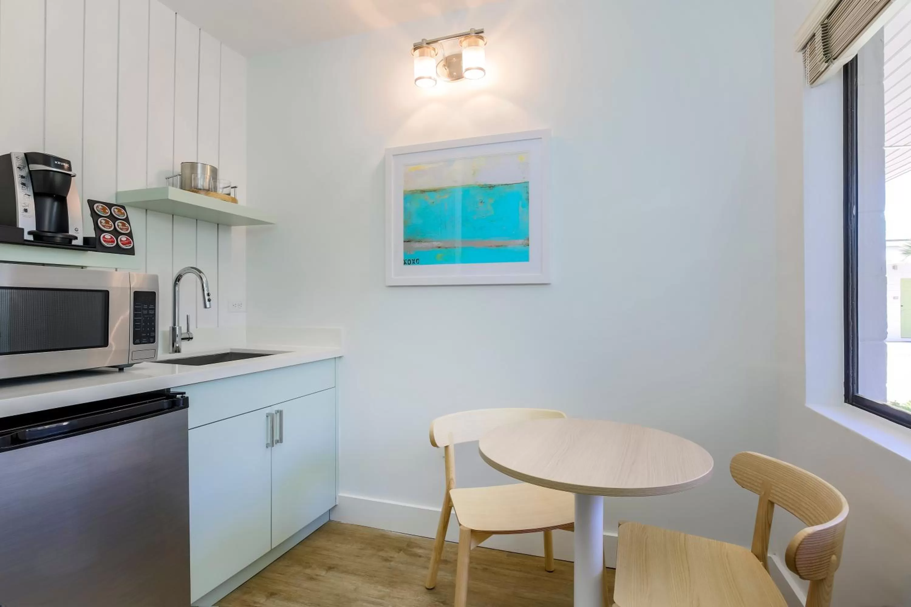 Kitchen or kitchenette in Hadley Resort and Marina