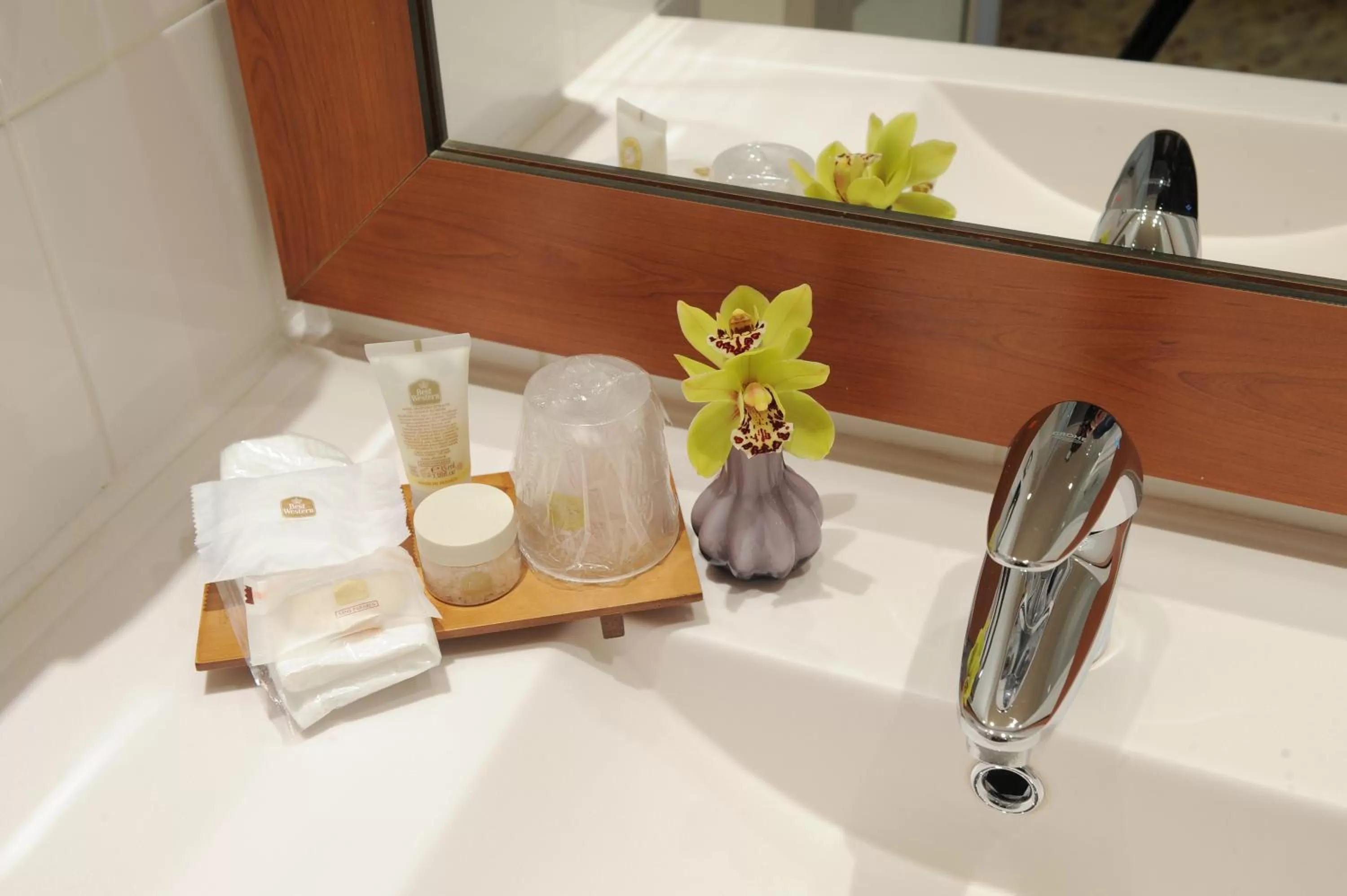 Shower in Best Western Plus Hôtel Colbert