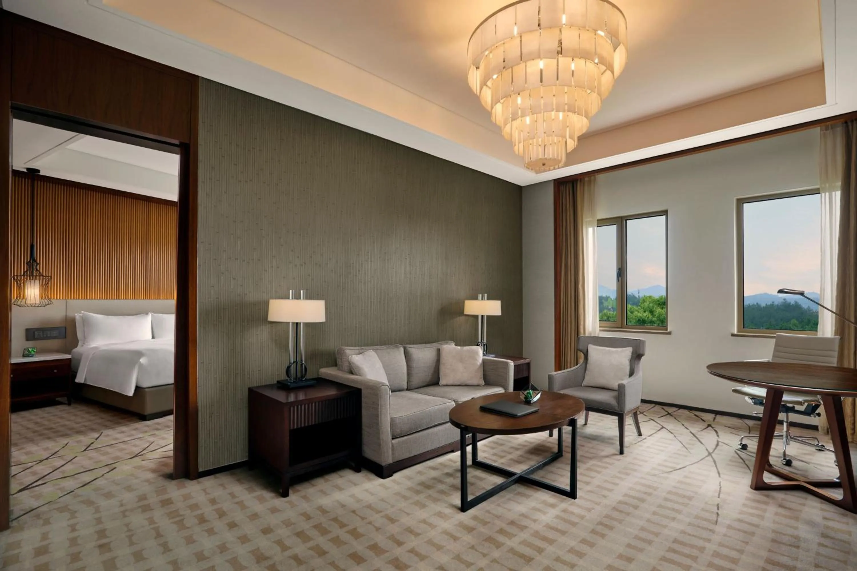 Photo of the whole room in JW Marriott Hotel Zhejiang Anji