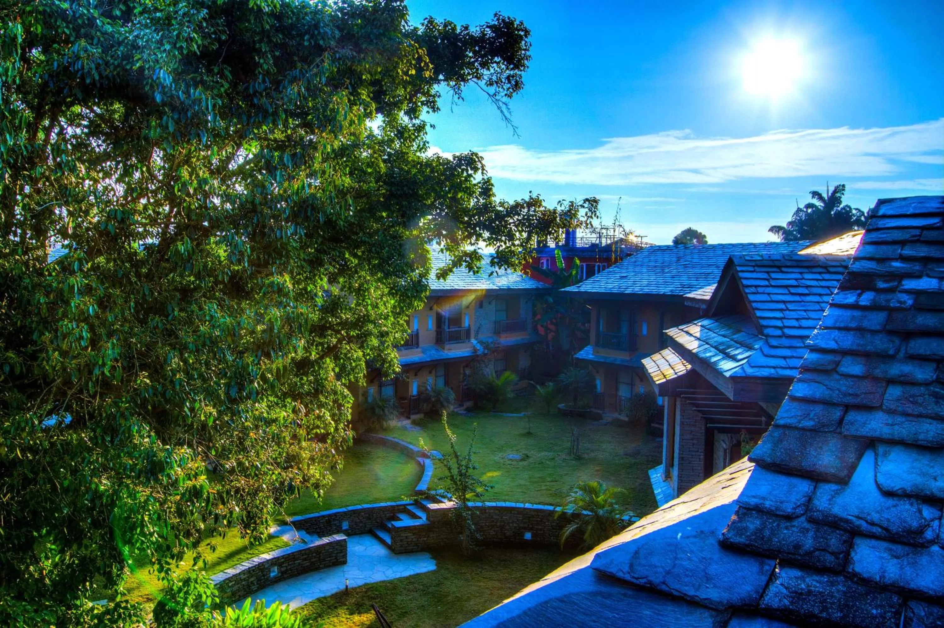 Garden in Temple Tree Resort & Spa, Pokhara