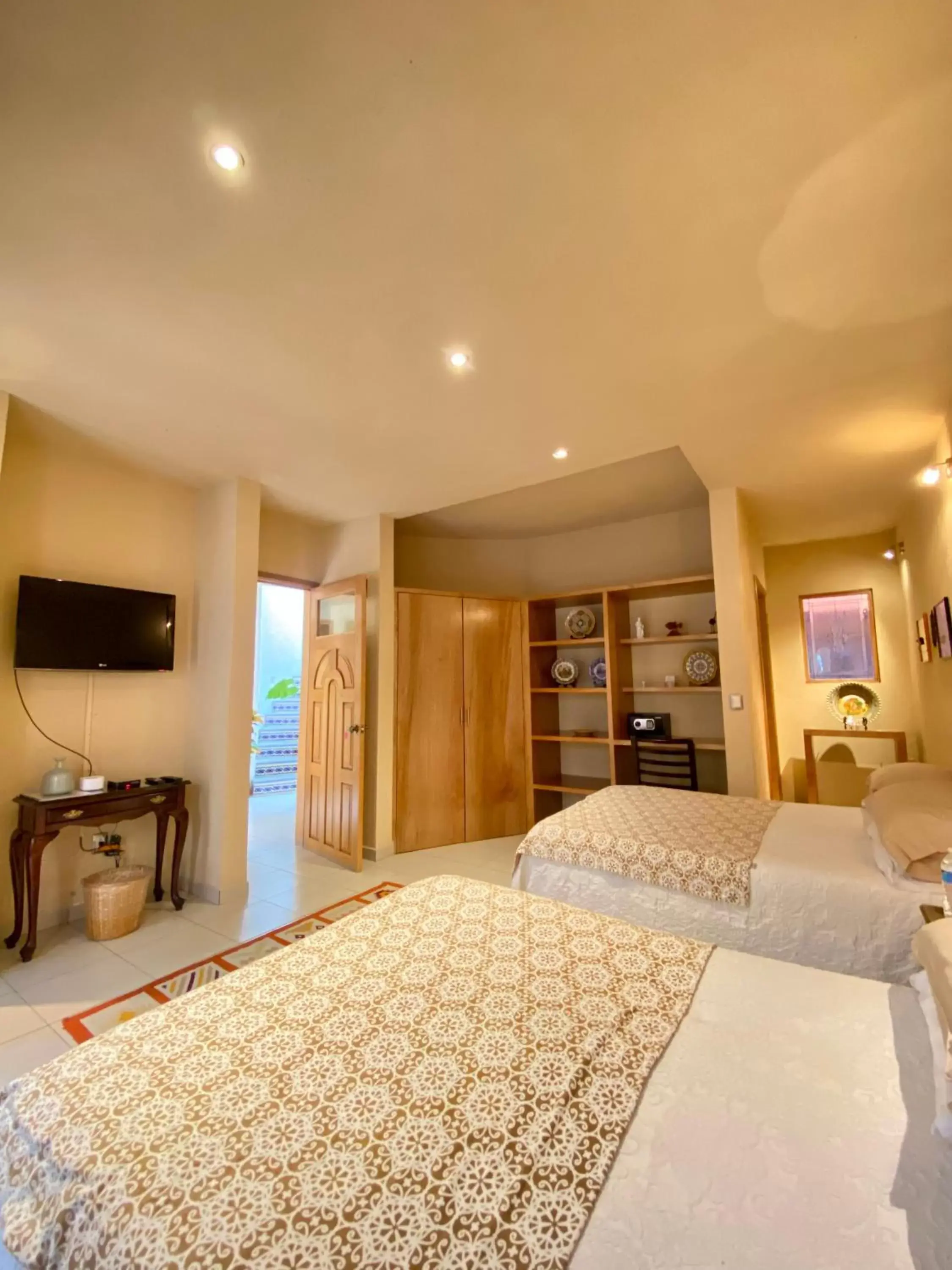 Double Room with Two Double Beds in Hotel Tierra de Sol y Luna Double Room with Two Double Beds in Hotel Tierra de Sol y Luna