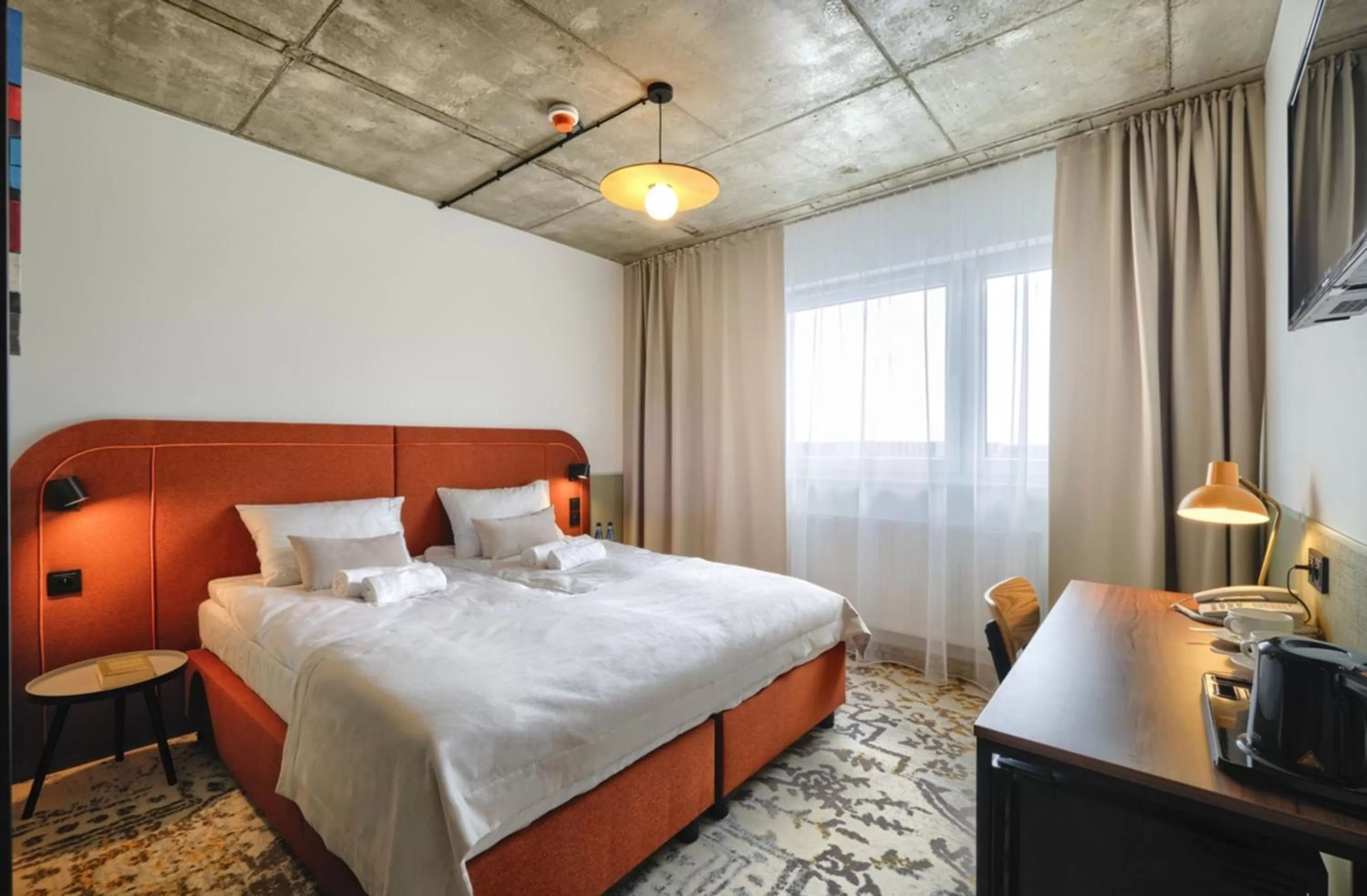 Photo of the whole room, Bed in Arche Hotel Wrocław Airport