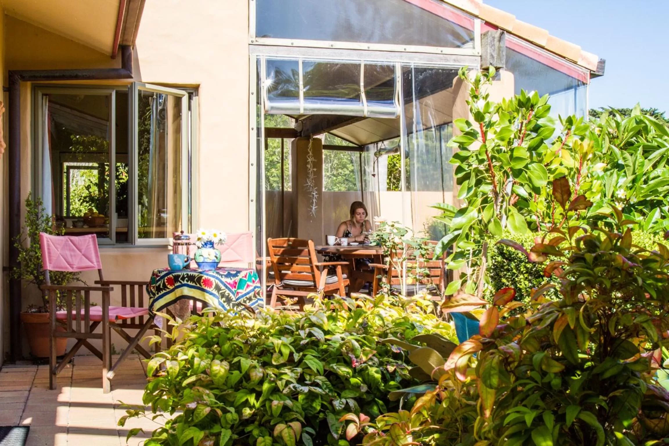 Balcony/Terrace in Taigh na Mara Bed and Breakfast