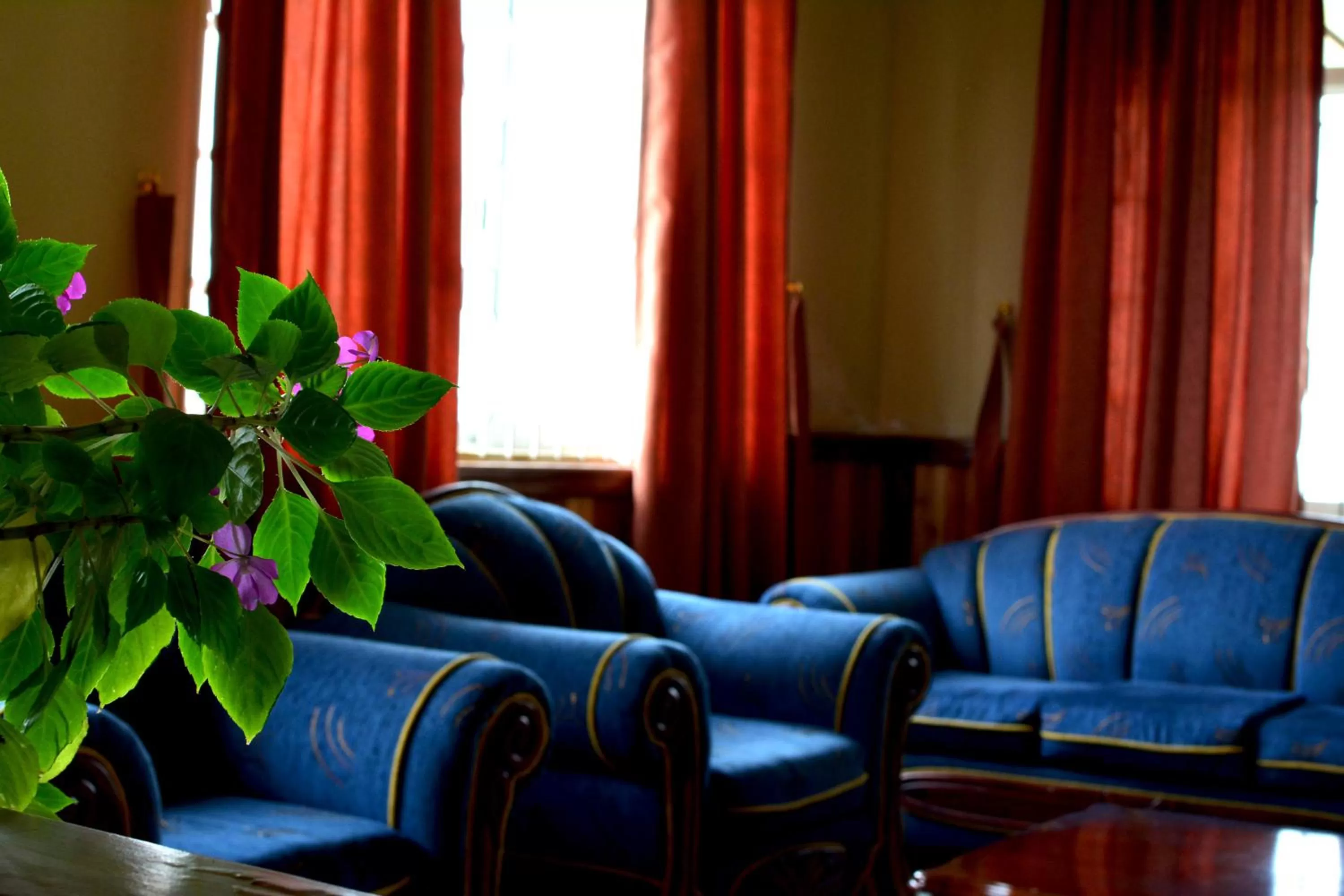 Living room in Hostal Mirador de Otavalo