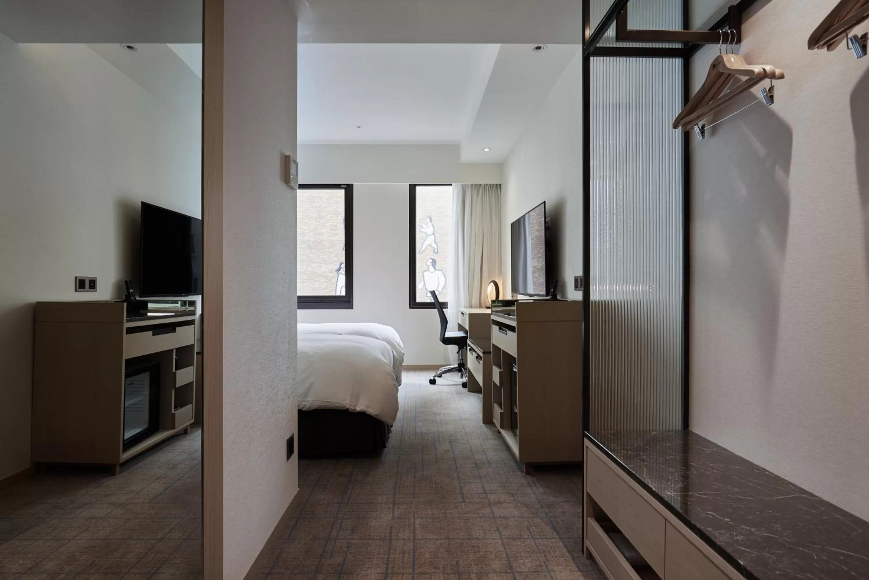 On site, Bed in K Hotels Taipei Linsen