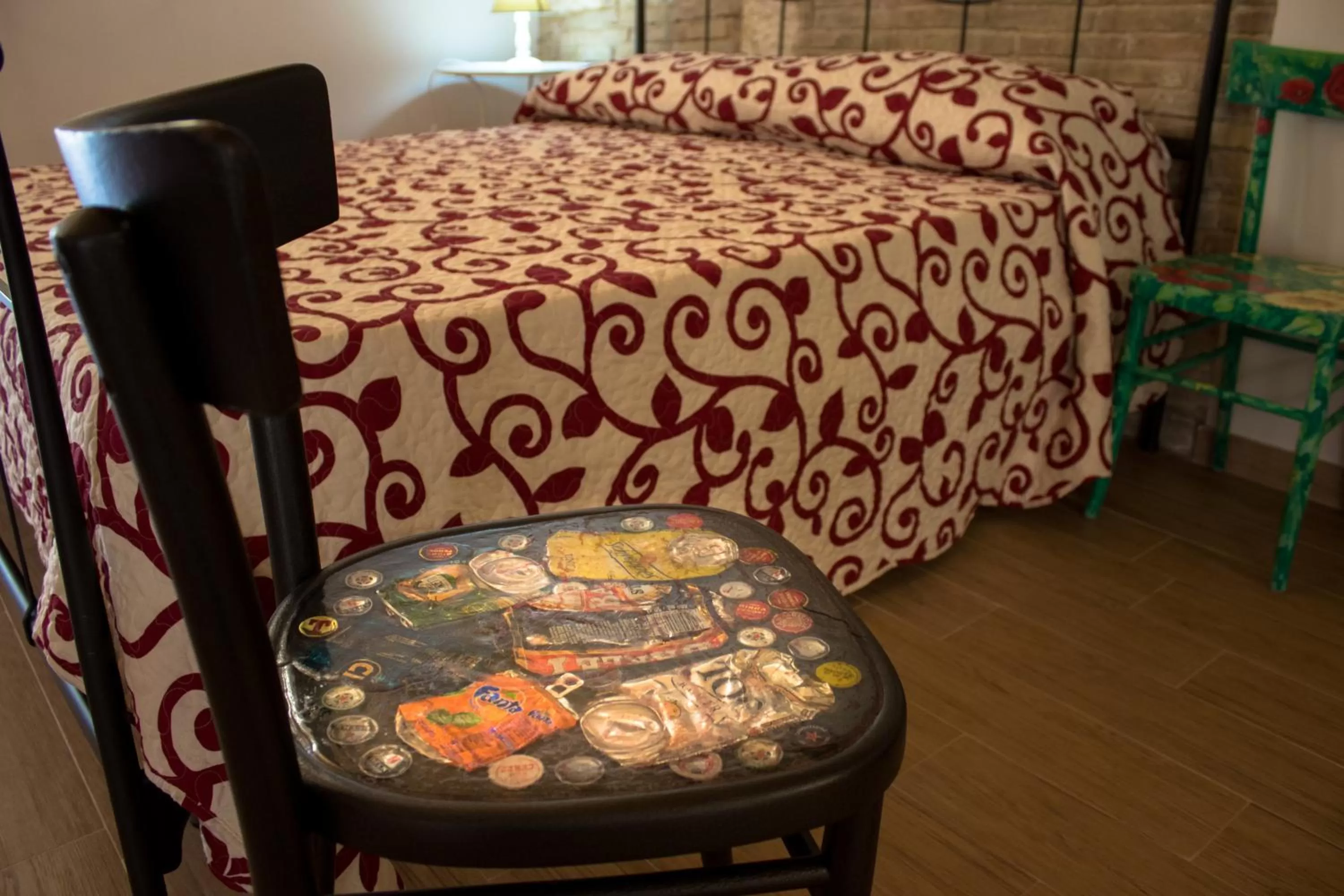 Decorative detail, Bed in Residenza delle Grazie