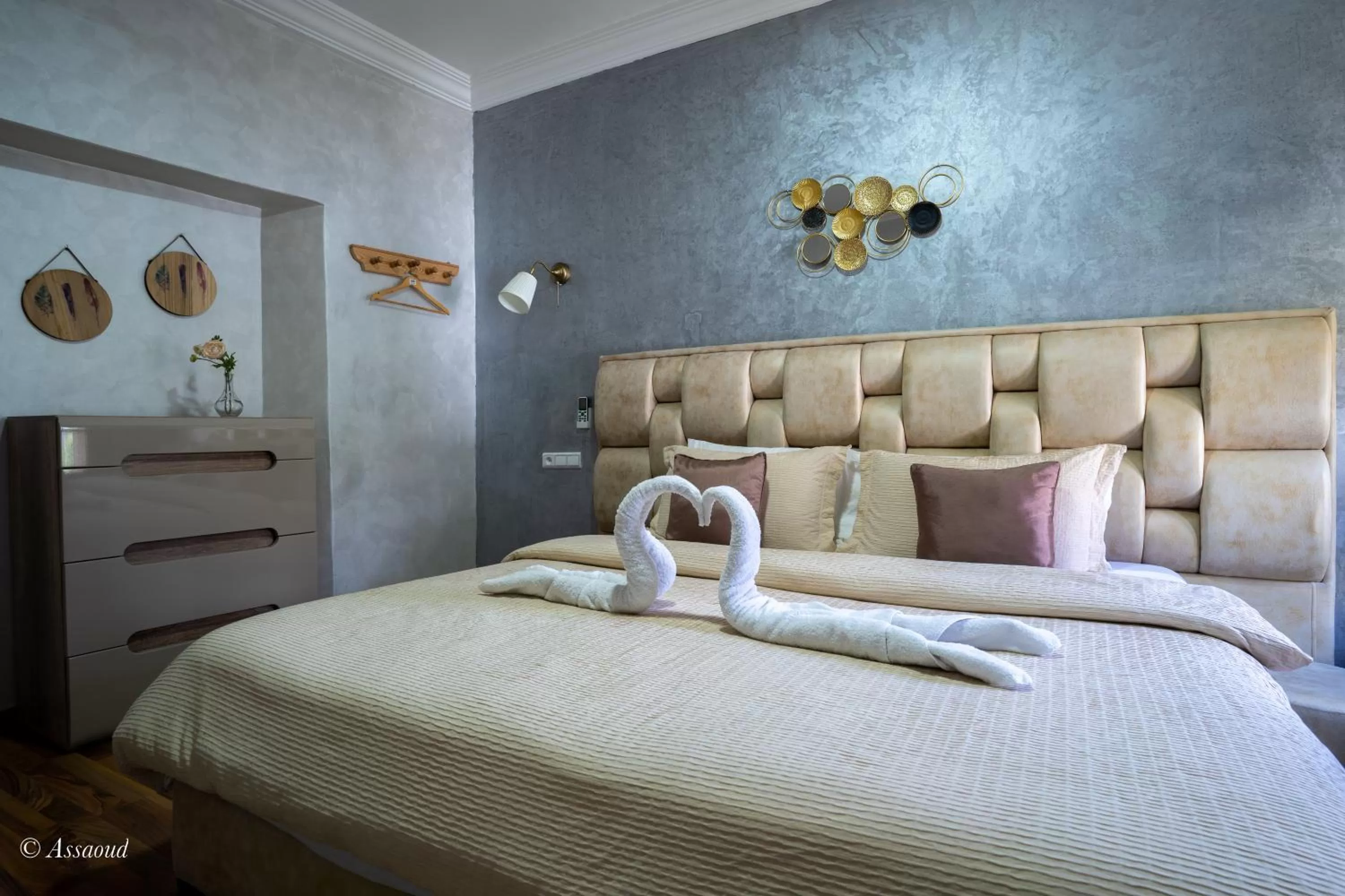 Bed in Hôtel ZIRYAB