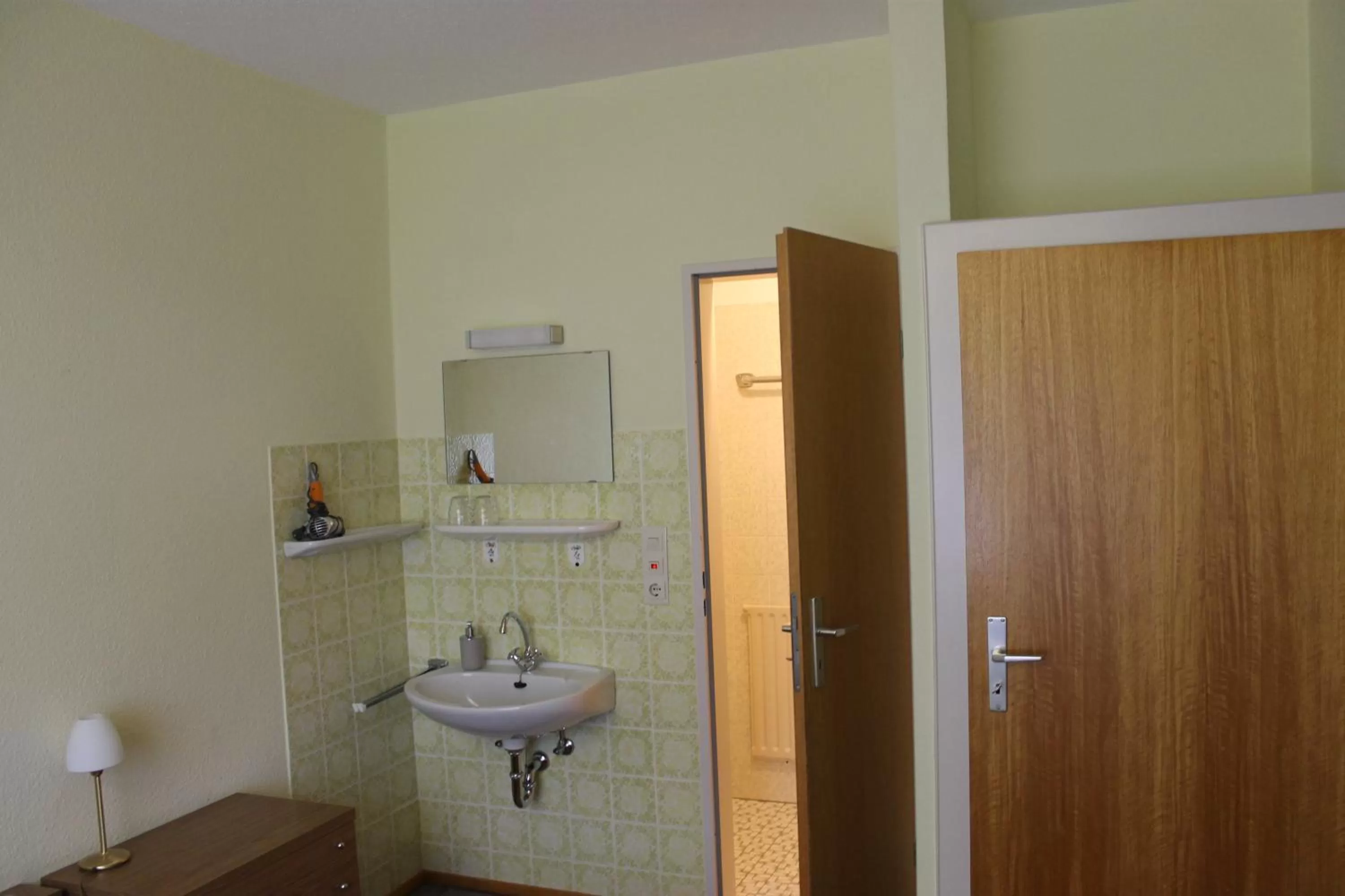 Bathroom in Landhotel Schnier