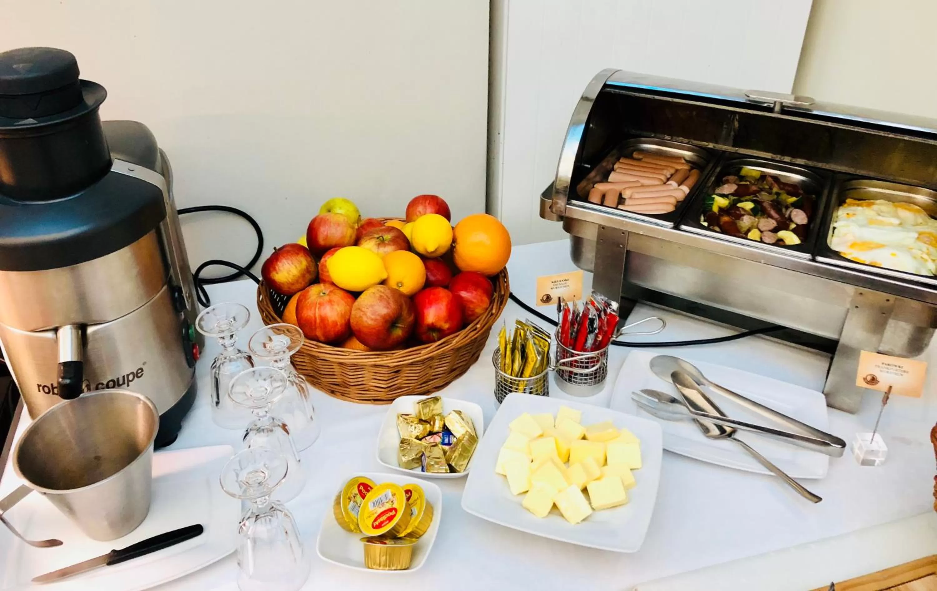 Breakfast in Hotel Fryderyk