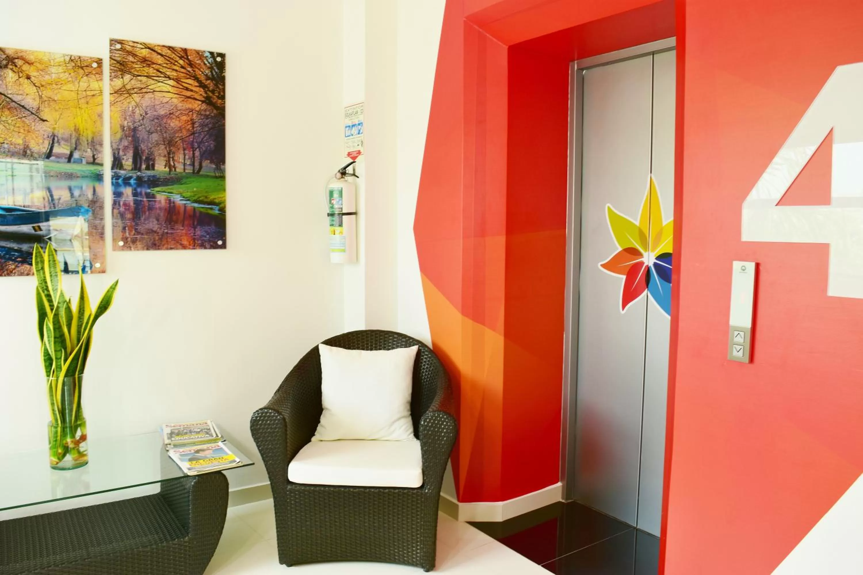 Living room in Hotel Florida Sincelejo