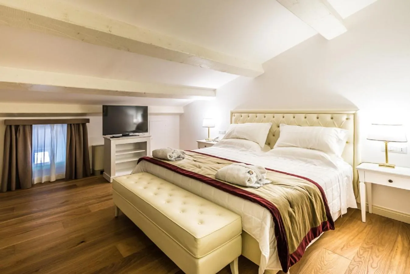 Bedroom, Bed in Relais Paradiso Resort & Spa