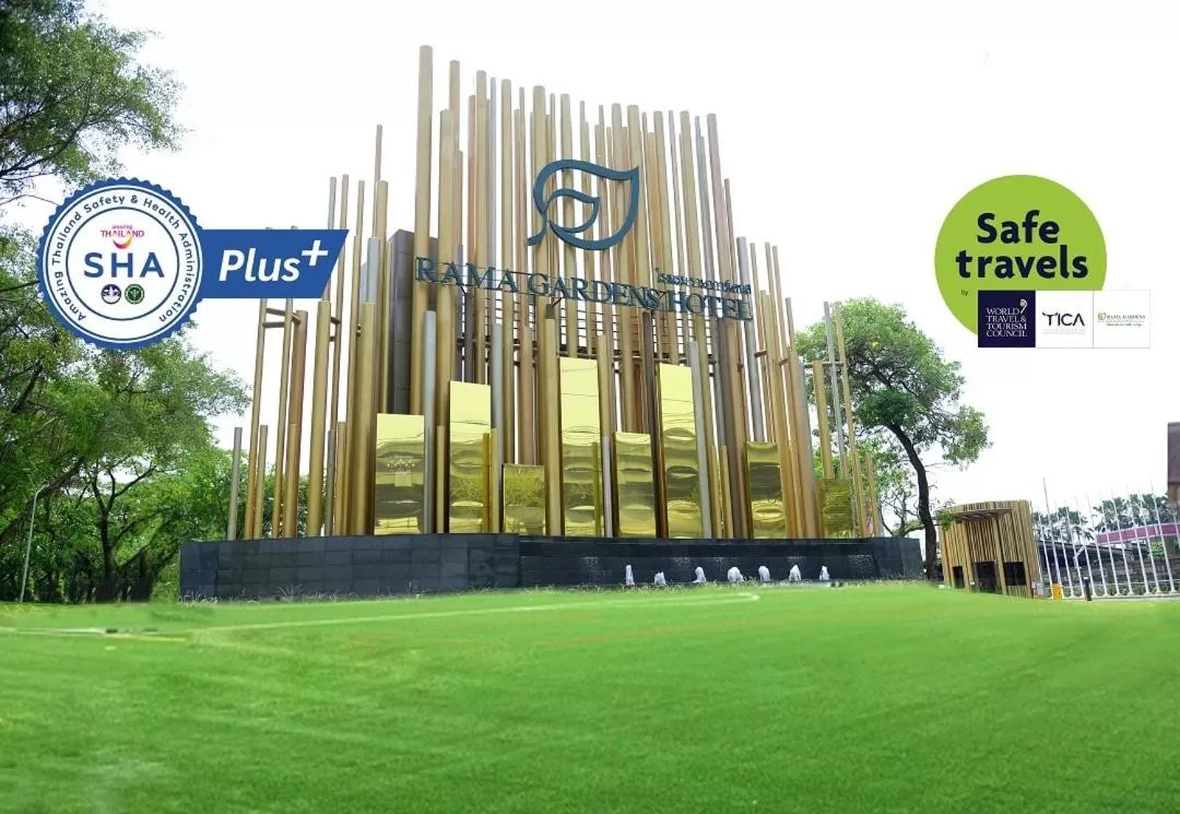 Property building in Rama Gardens Hotel Bangkok