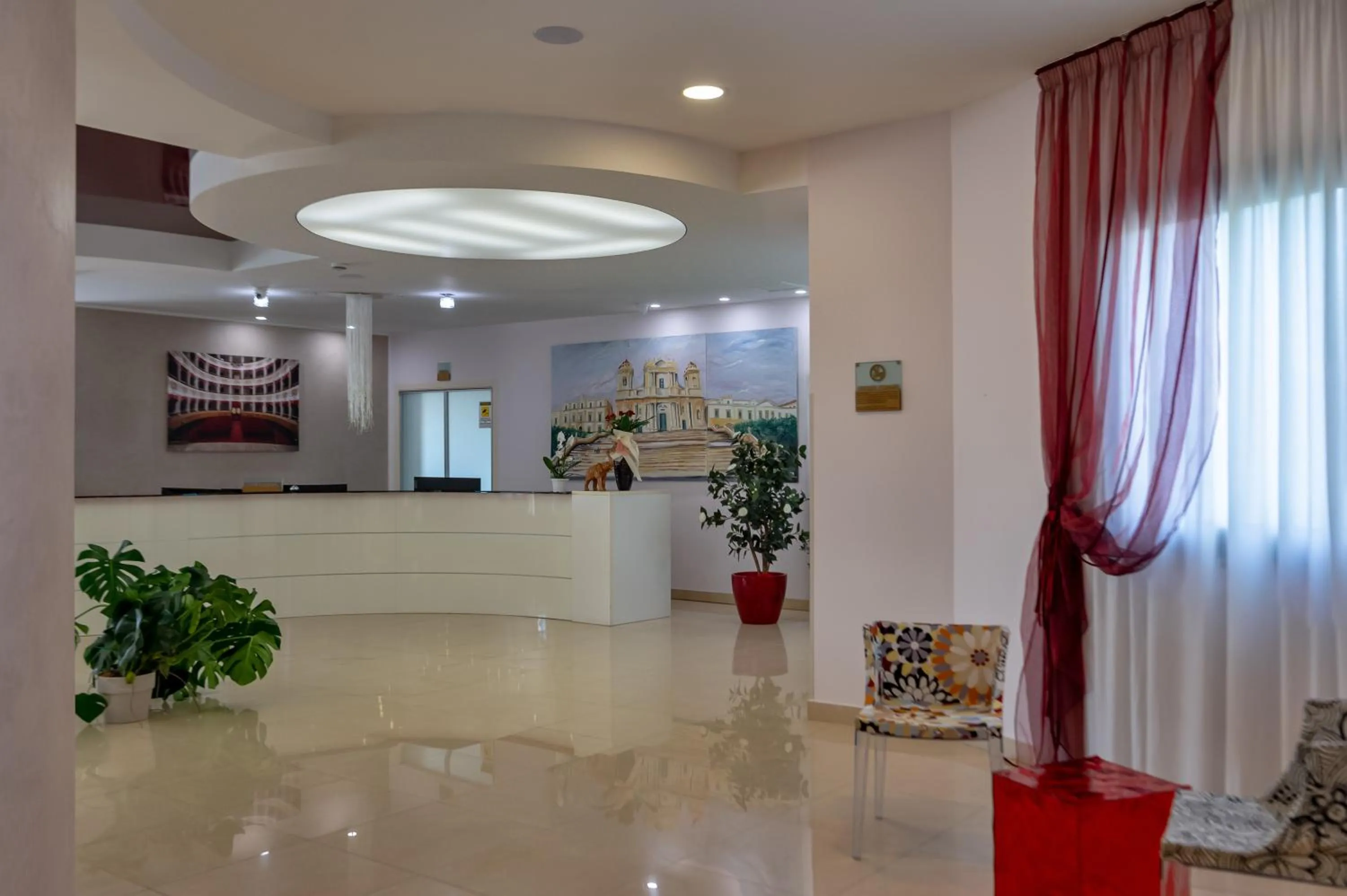 Lobby or reception in Grand Hotel Sofia