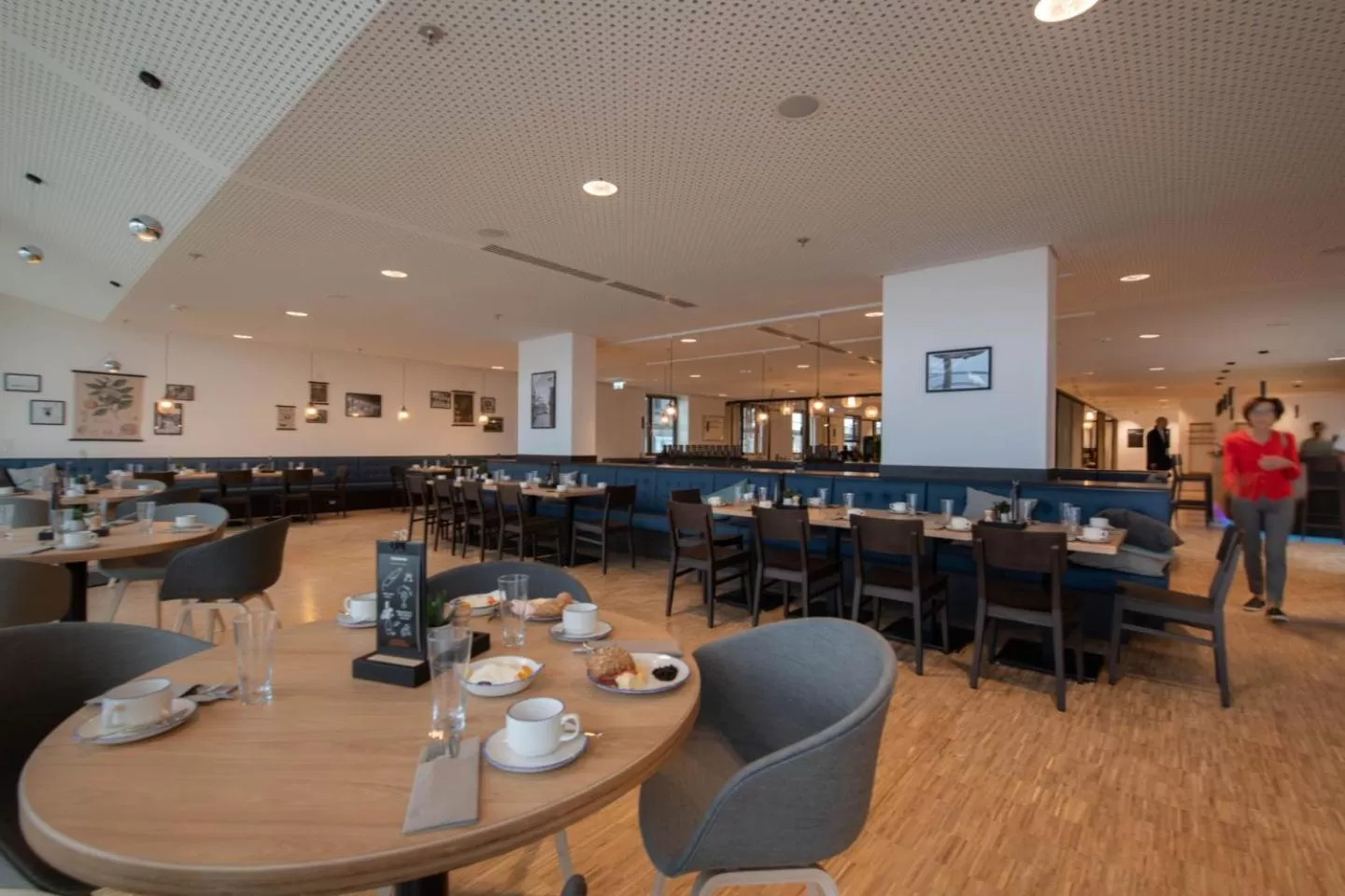 Restaurant/places to eat in JUFA Hotel Hamburg HafenCity