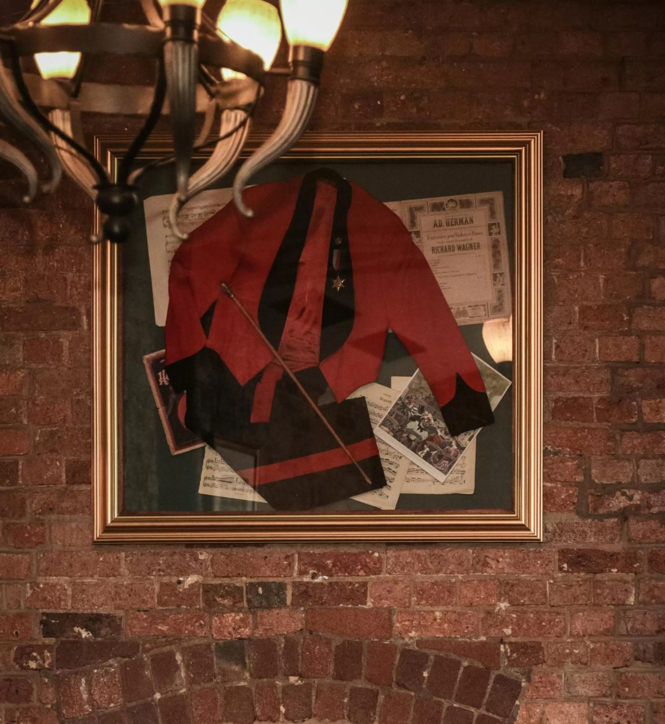 Decorative detail in Garrison Hotel