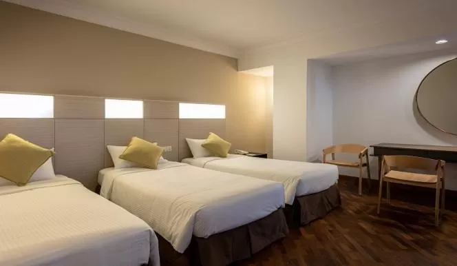 Photo of the whole room, Bed in YWCA Fort Canning