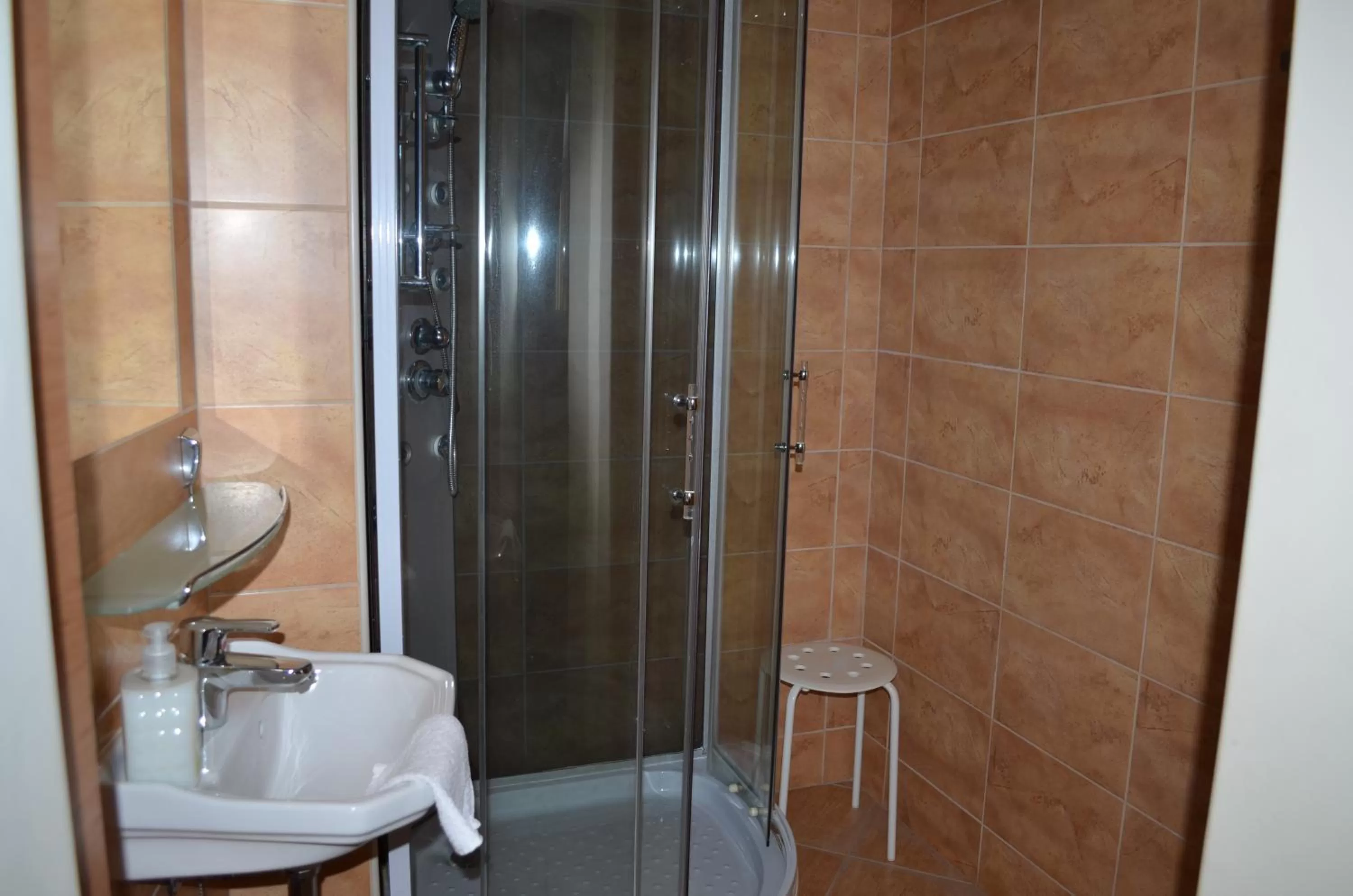 Bathroom in Holdfényszállás