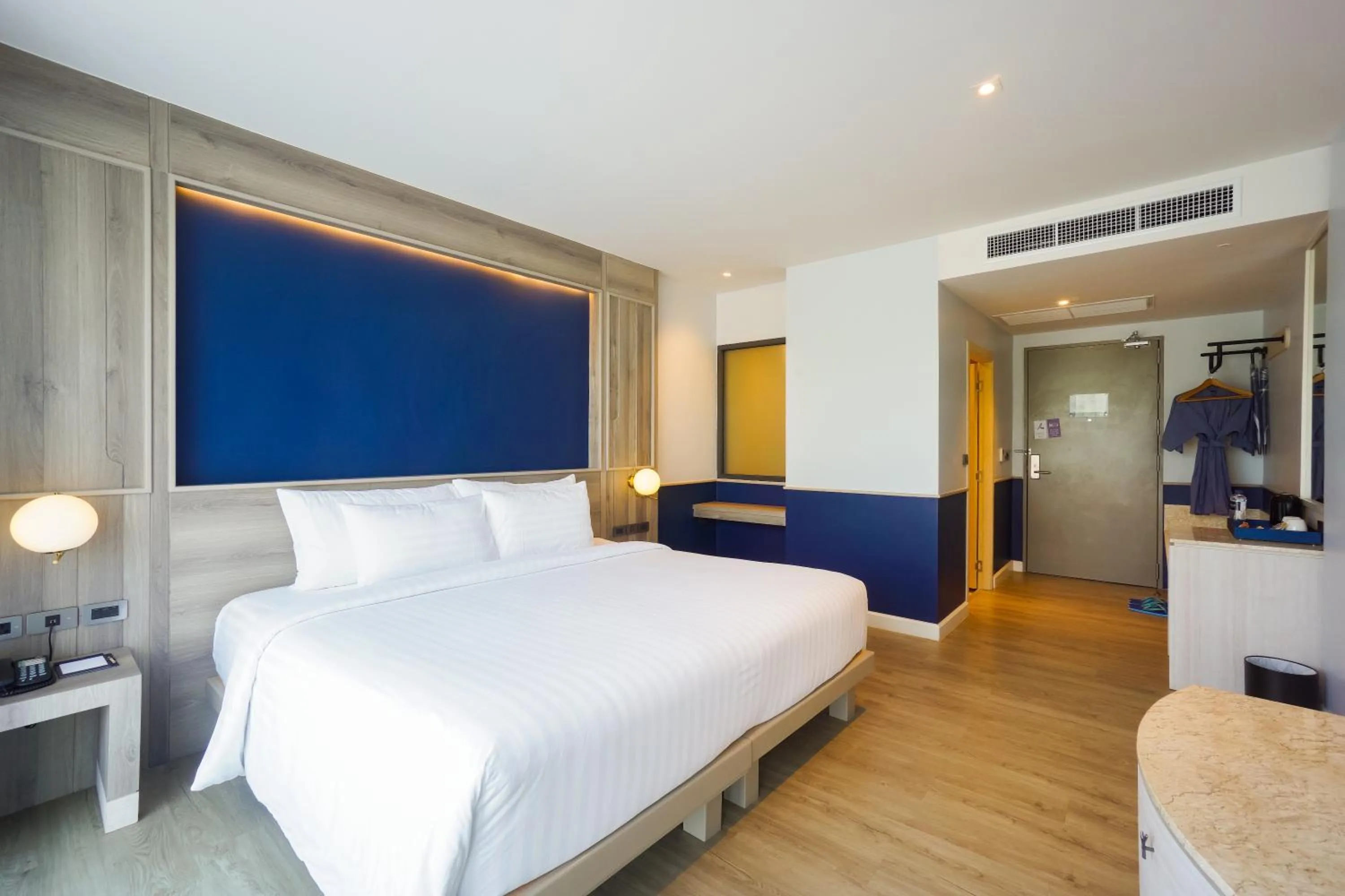 Bedroom, Bed in Seabed Grand Hotel Phuket - SHA Extra Plus